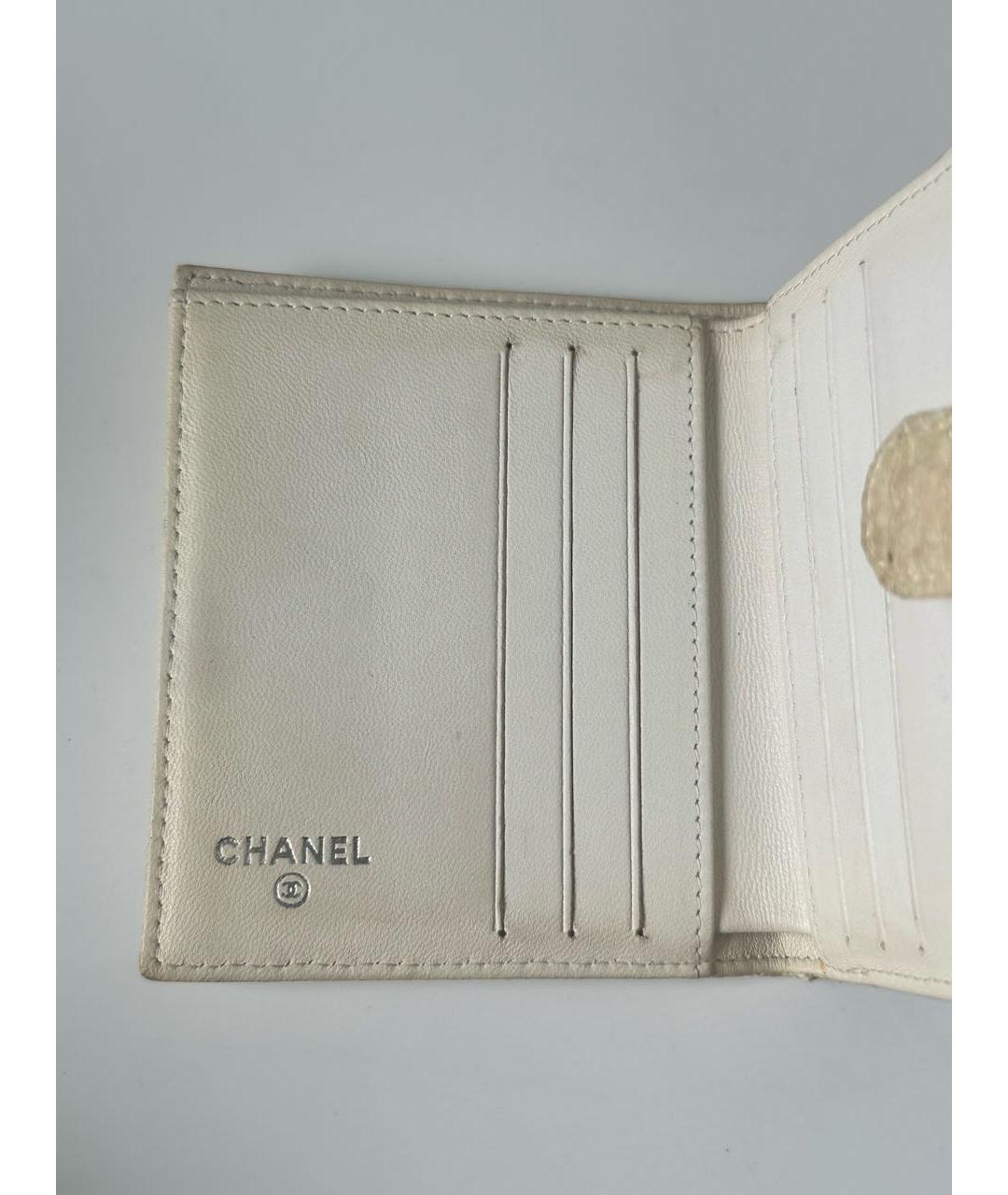 CHANEL Бежевый кошелек, фото 2