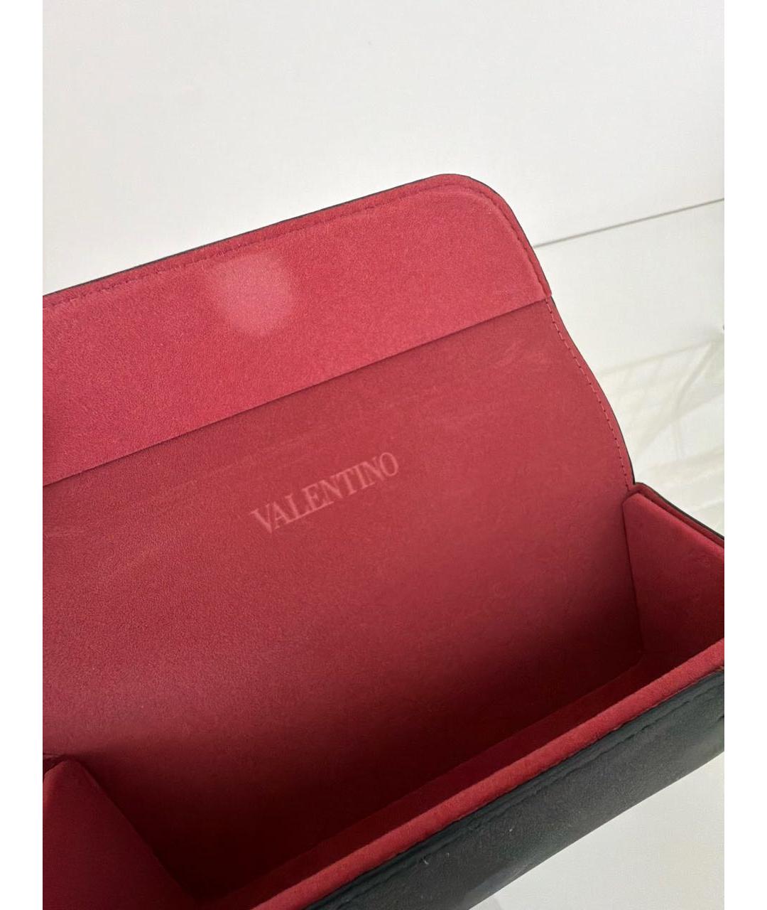 VALENTINO Зеленые металлические солнцезащитные очки, фото 5
