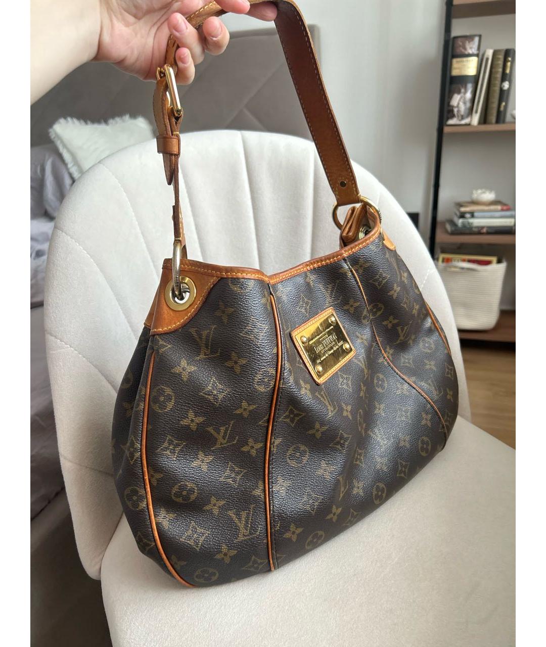 LOUIS VUITTON Коричневая сумка тоут, фото 2