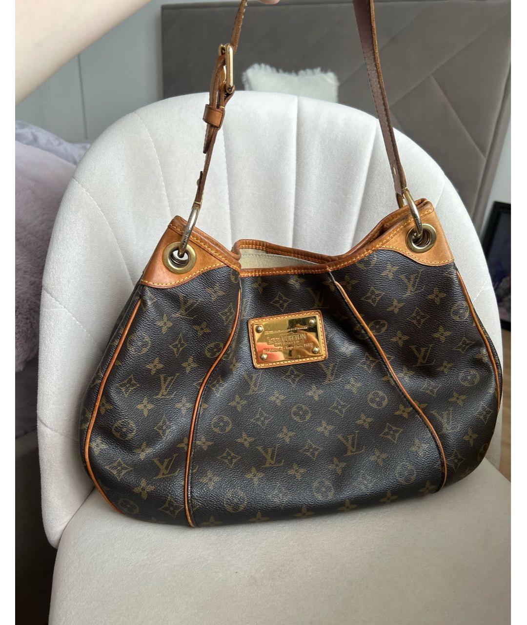 LOUIS VUITTON Коричневая сумка тоут, фото 5