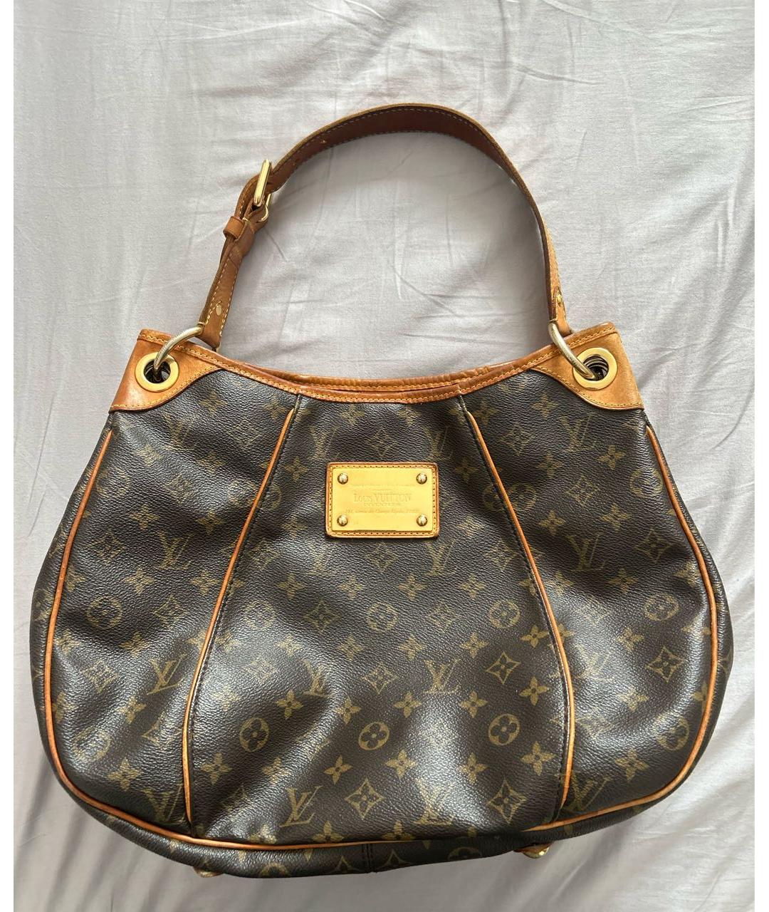 LOUIS VUITTON Коричневая сумка тоут, фото 9