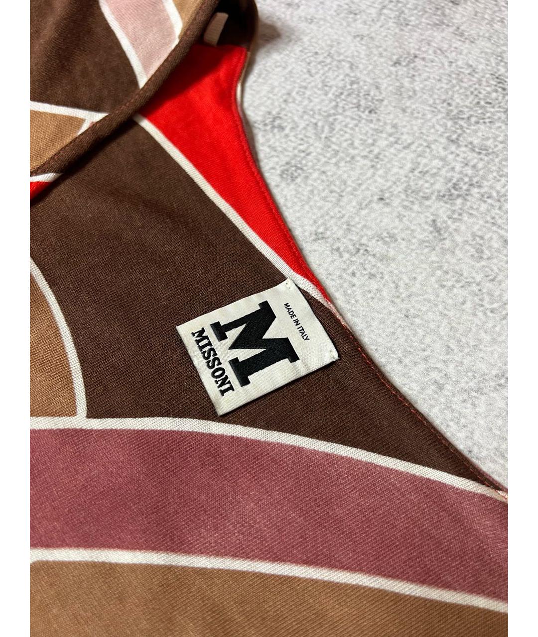M MISSONI Мульти вискозное платье, фото 4