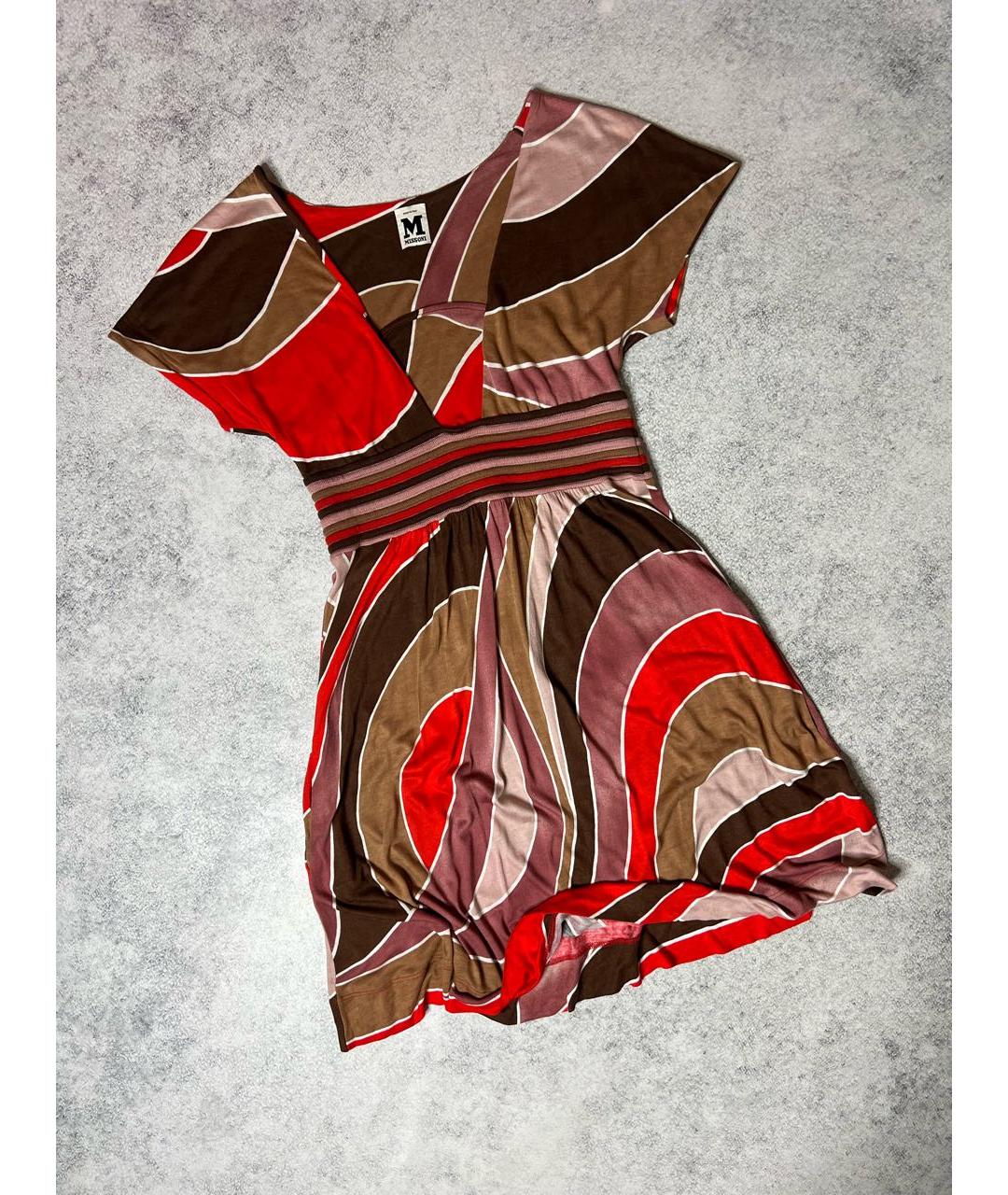 M MISSONI Мульти вискозное платье, фото 6