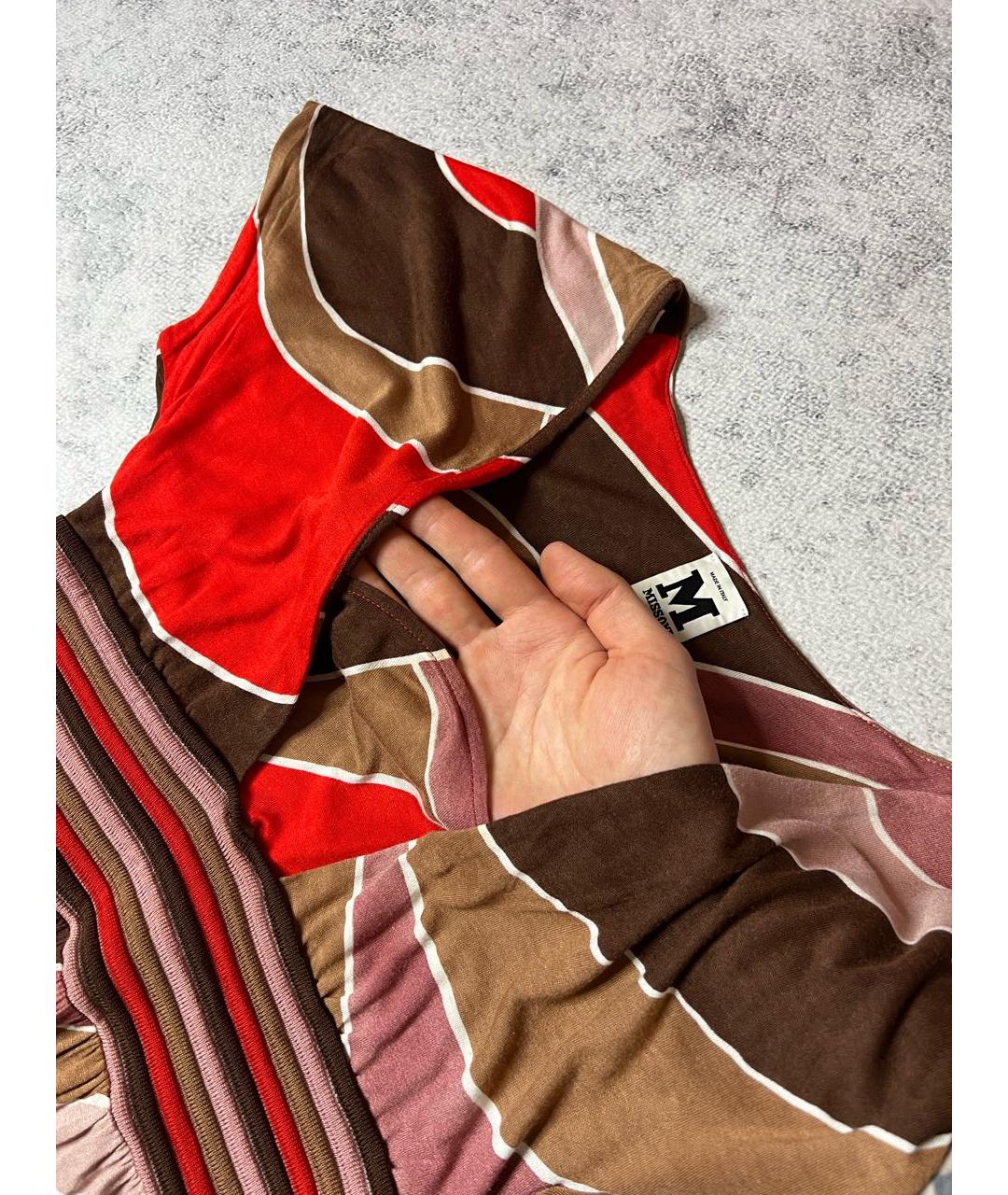 M MISSONI Мульти вискозное платье, фото 3