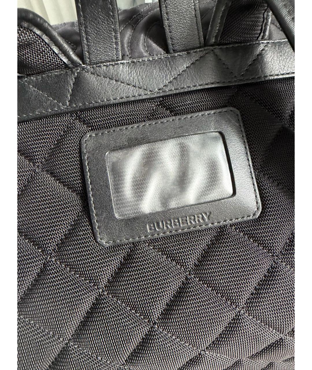 BURBERRY Черный рюкзак, фото 5