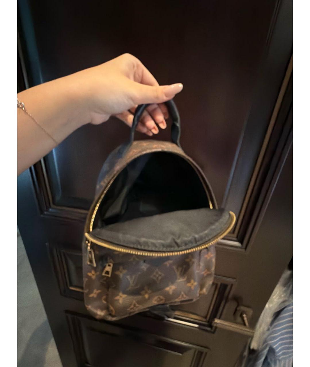 LOUIS VUITTON Коричневый рюкзак, фото 4
