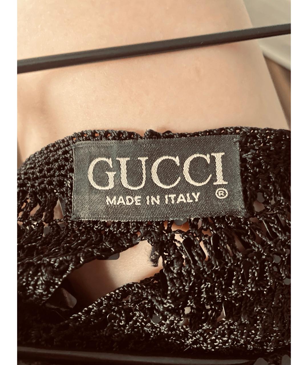 GUCCI Черное вечернее платье, фото 3