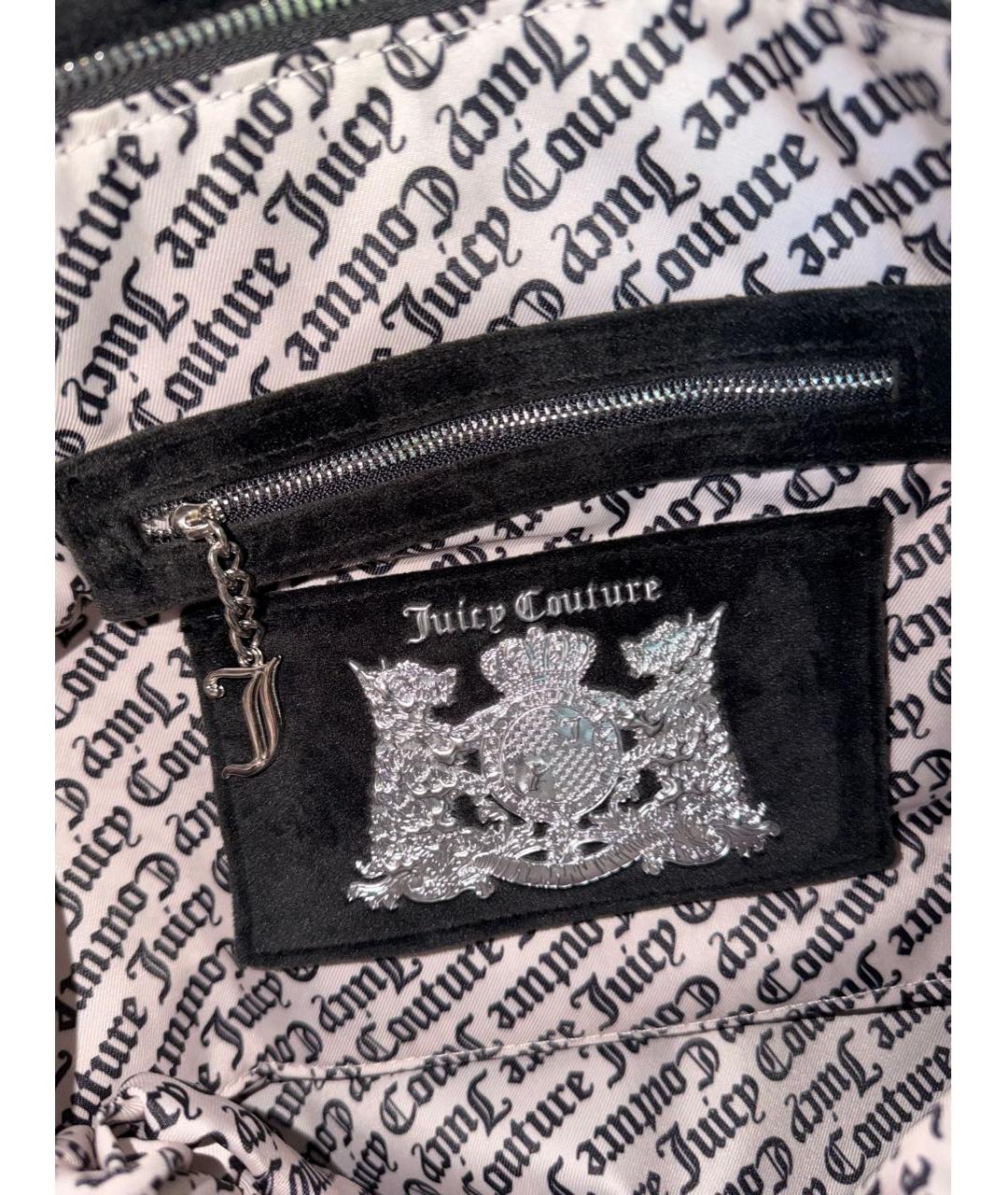 JUICY COUTURE Черная сумка тоут, фото 7