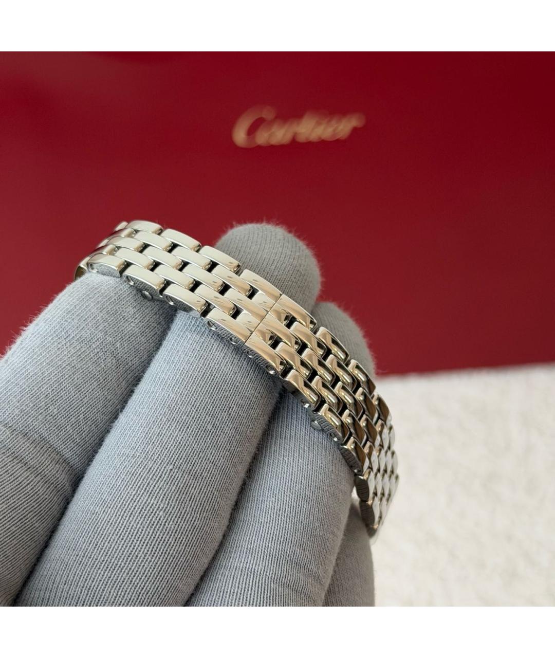 CARTIER Серебряные часы, фото 3