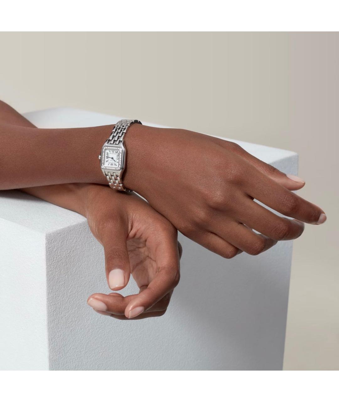 CARTIER Серебряные часы, фото 5