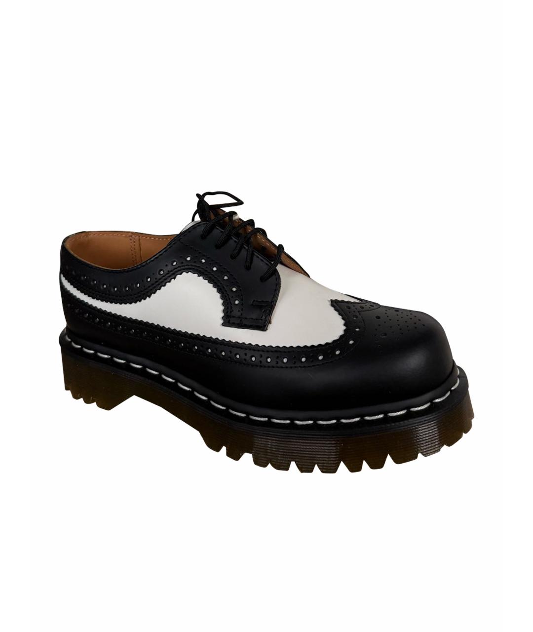 DR. MARTENS Черные кожаные ботинки, фото 1