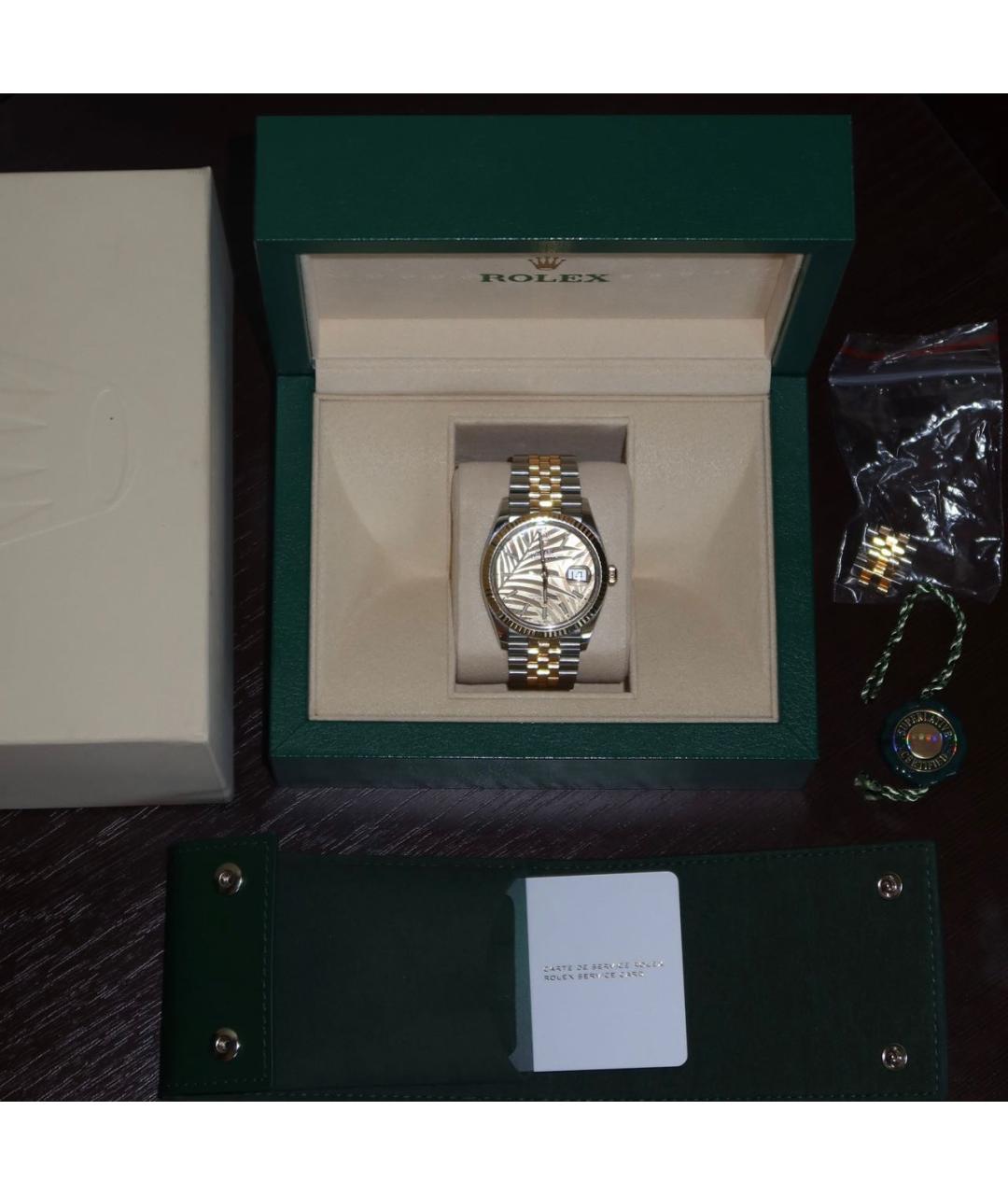 ROLEX Золотые часы из желтого золота, фото 8
