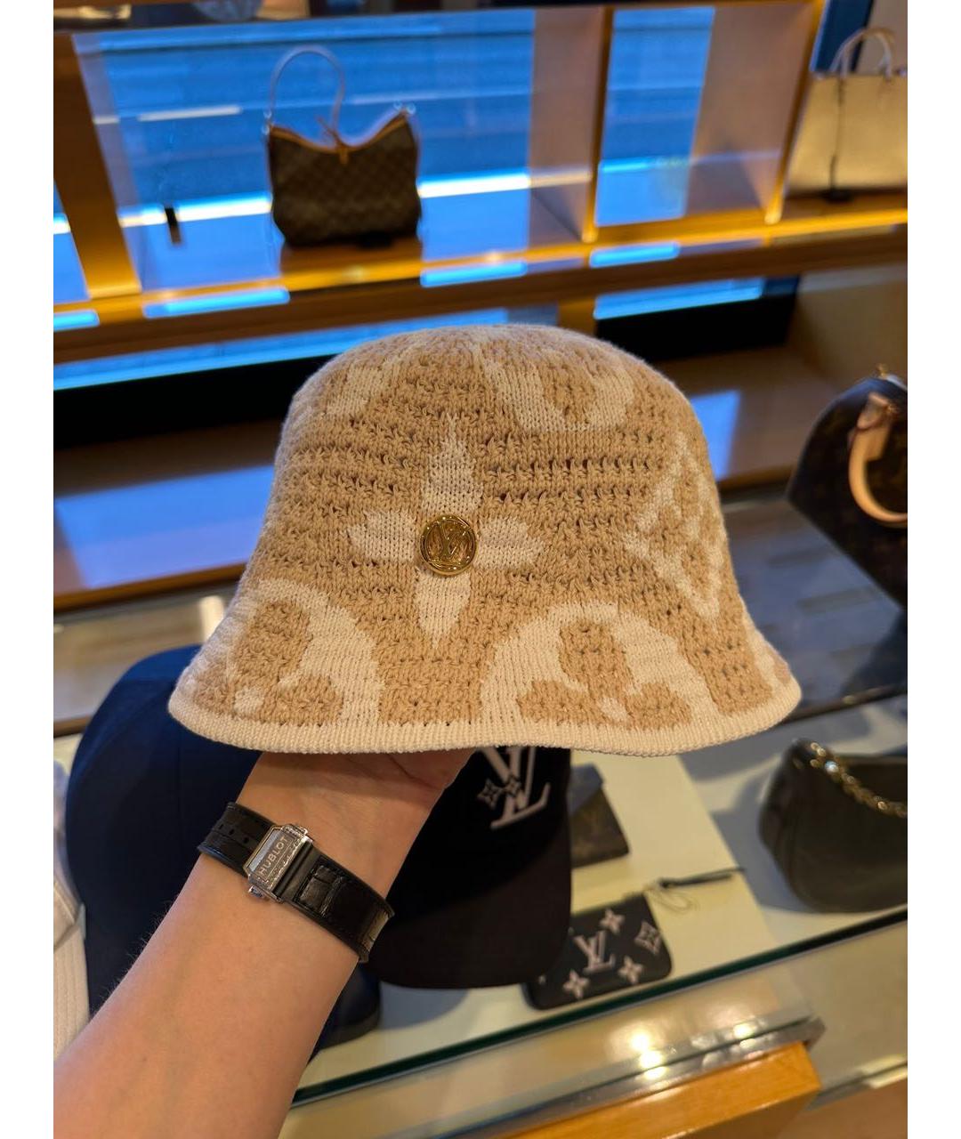 LOUIS VUITTON Бежевая панама, фото 2