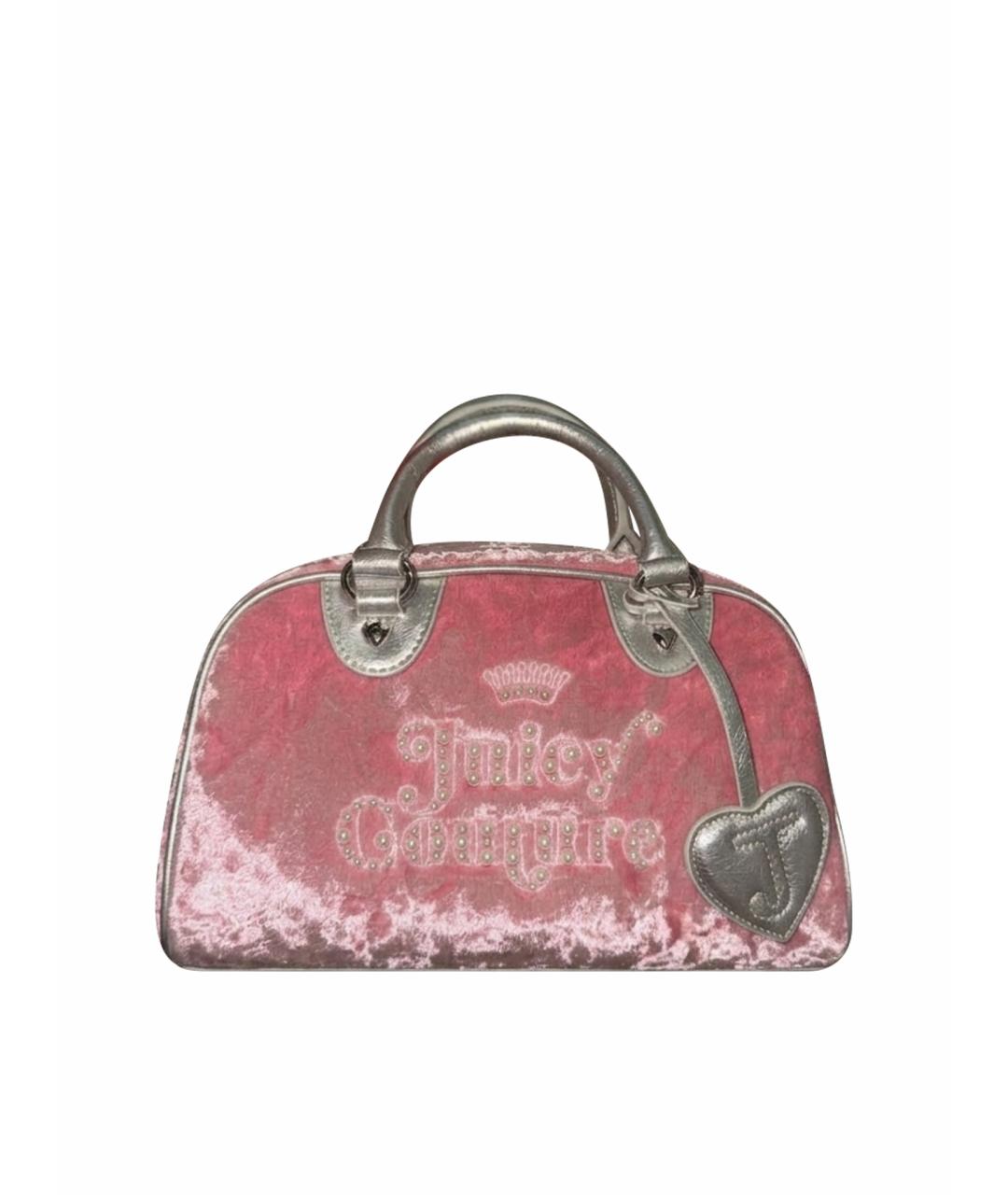 JUICY COUTURE Розовая сумка с короткими ручками, фото 1
