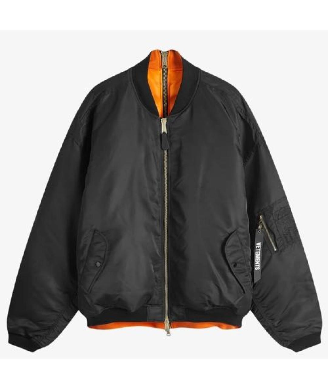 VETEMENTS Черная куртка, фото 8