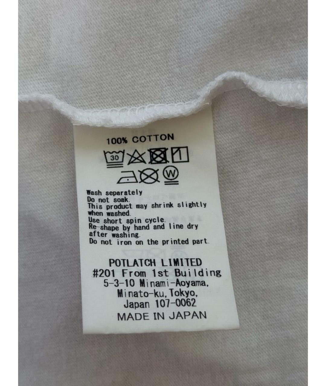 CAV EMPT Белая хлопковая футболка, фото 7