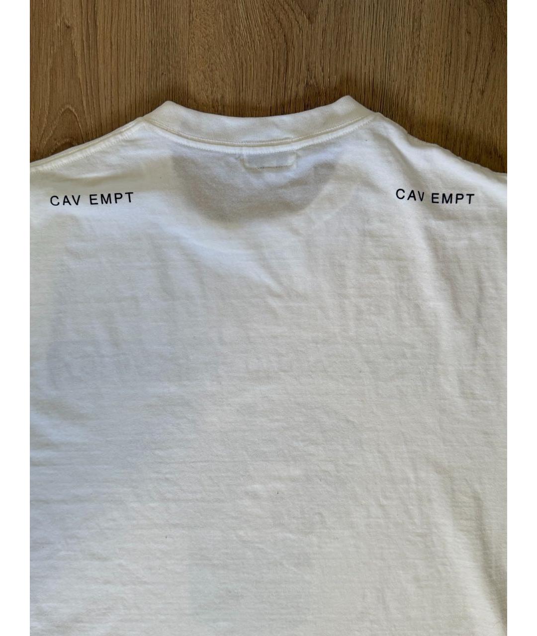 CAV EMPT Белая хлопковая футболка, фото 5