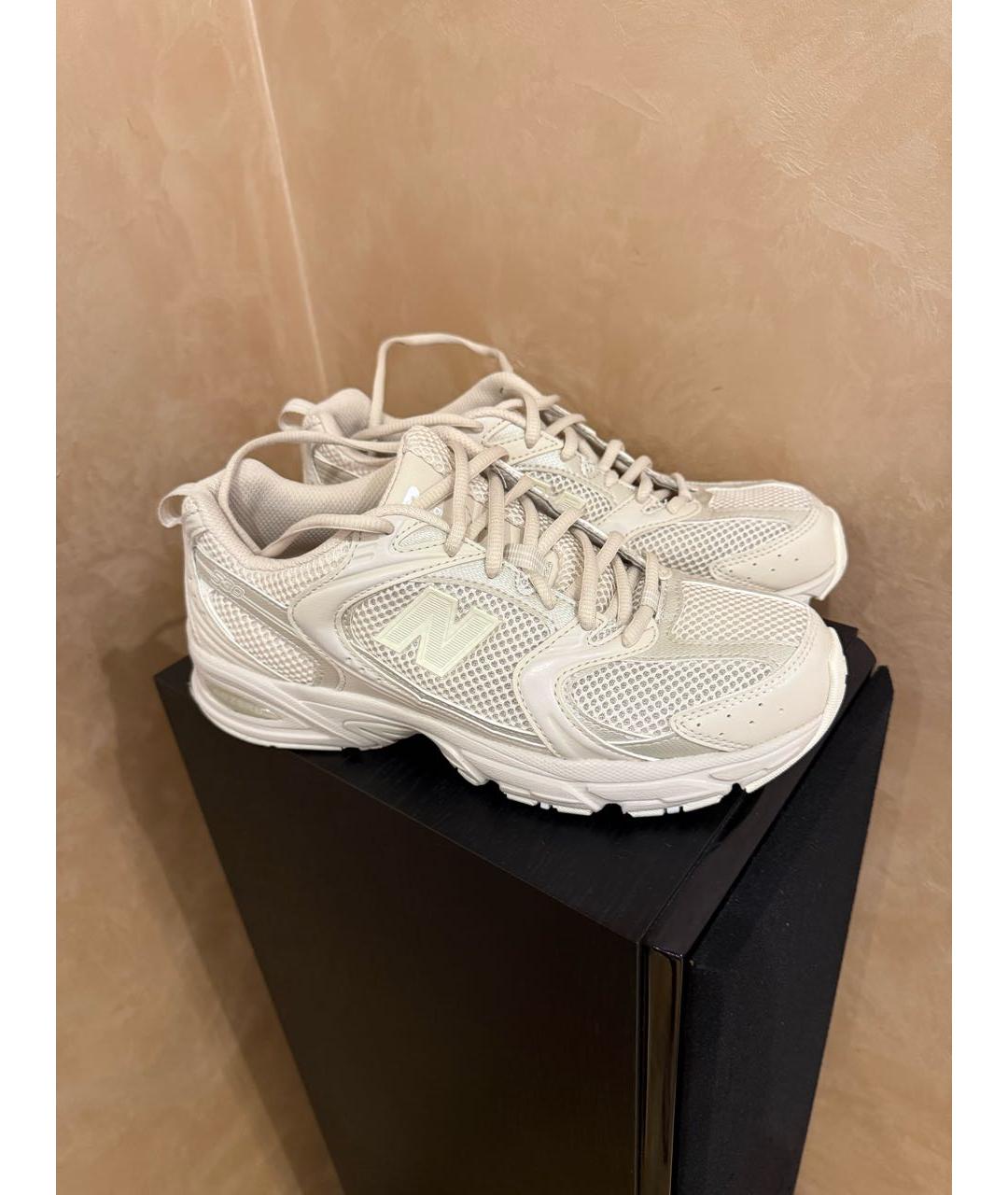 NEW BALANCE Бежевые текстильные кроссовки, фото 8