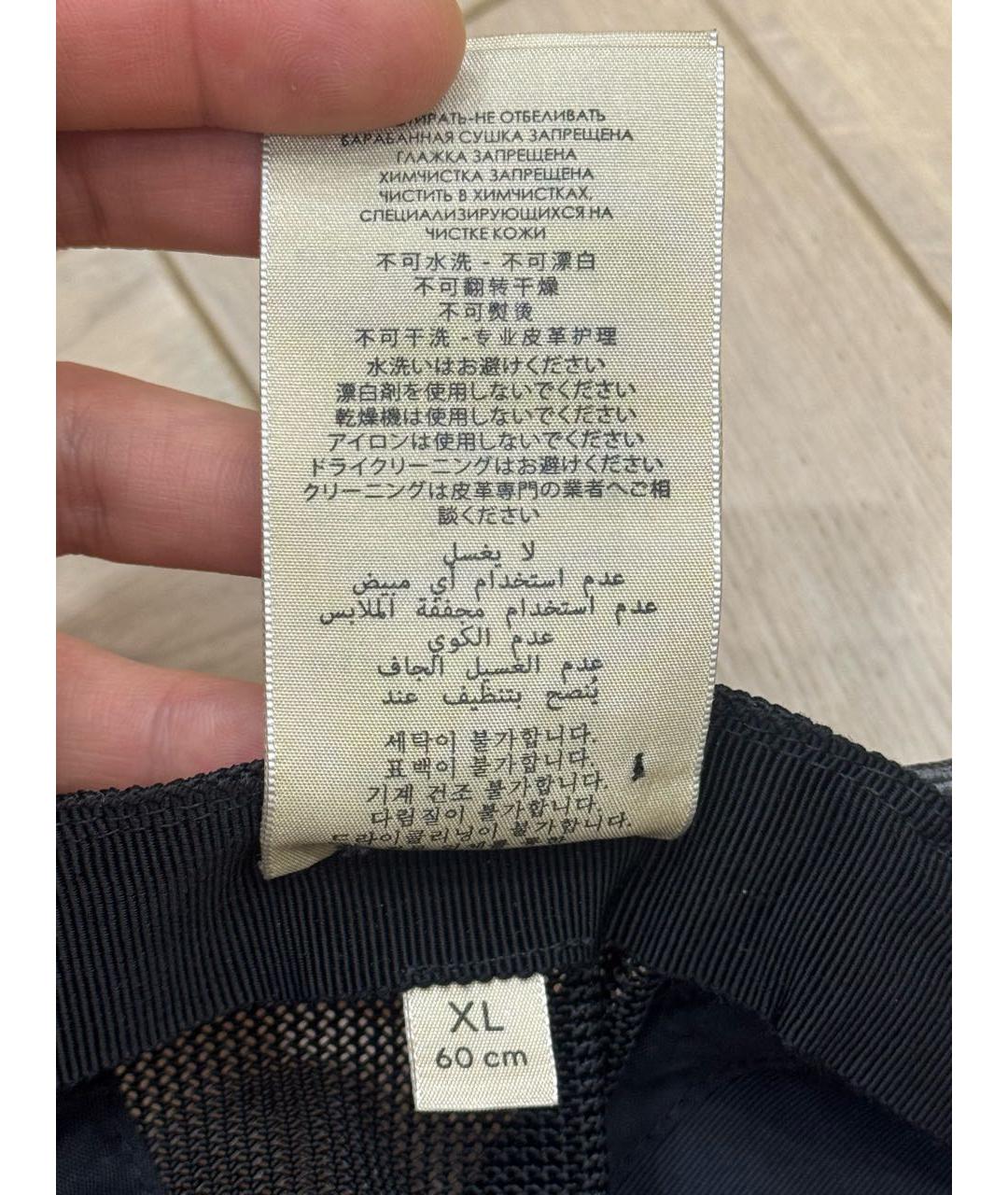 GUCCI Черная кепка/бейсболка, фото 8
