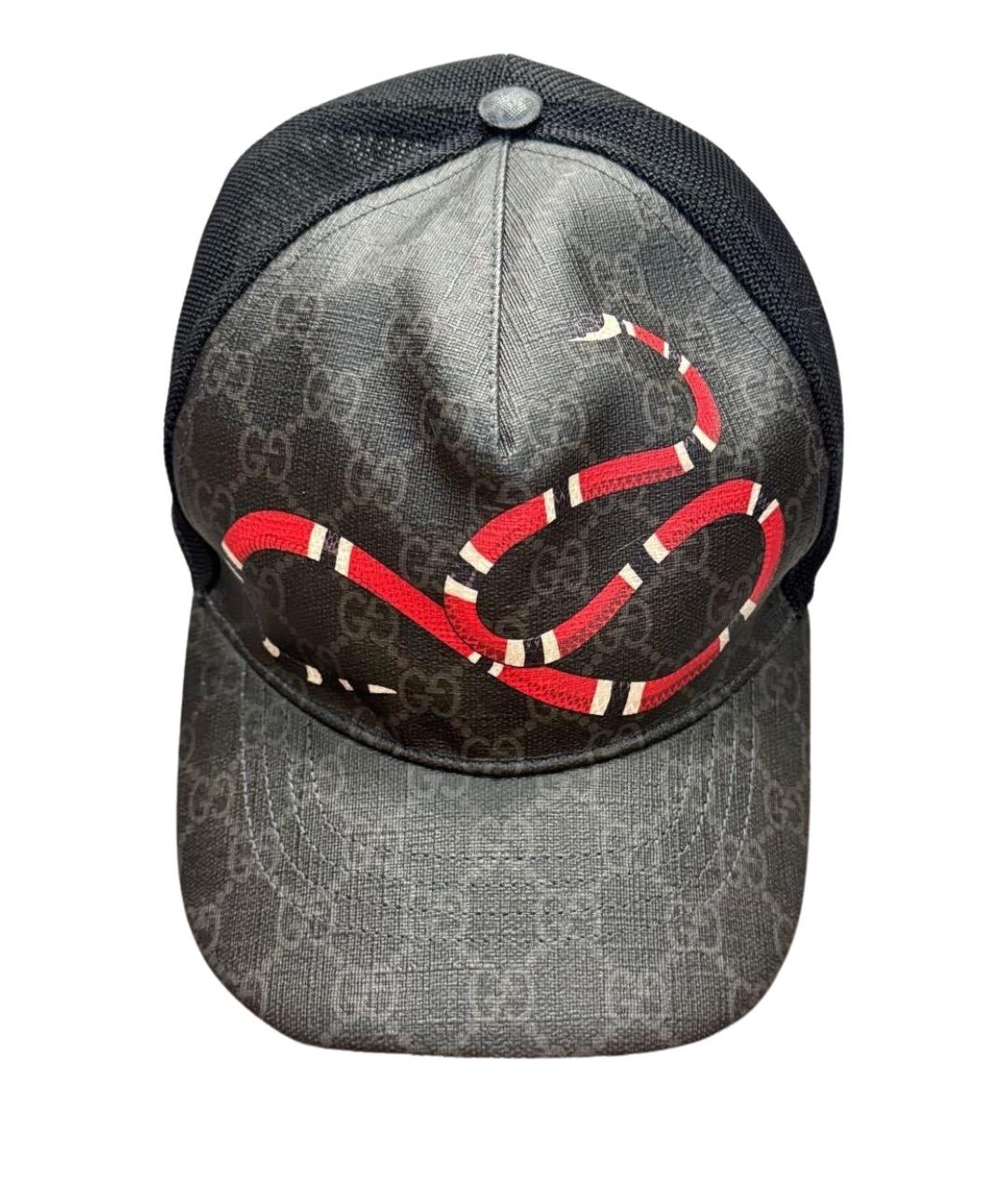 GUCCI Черная кепка/бейсболка, фото 1