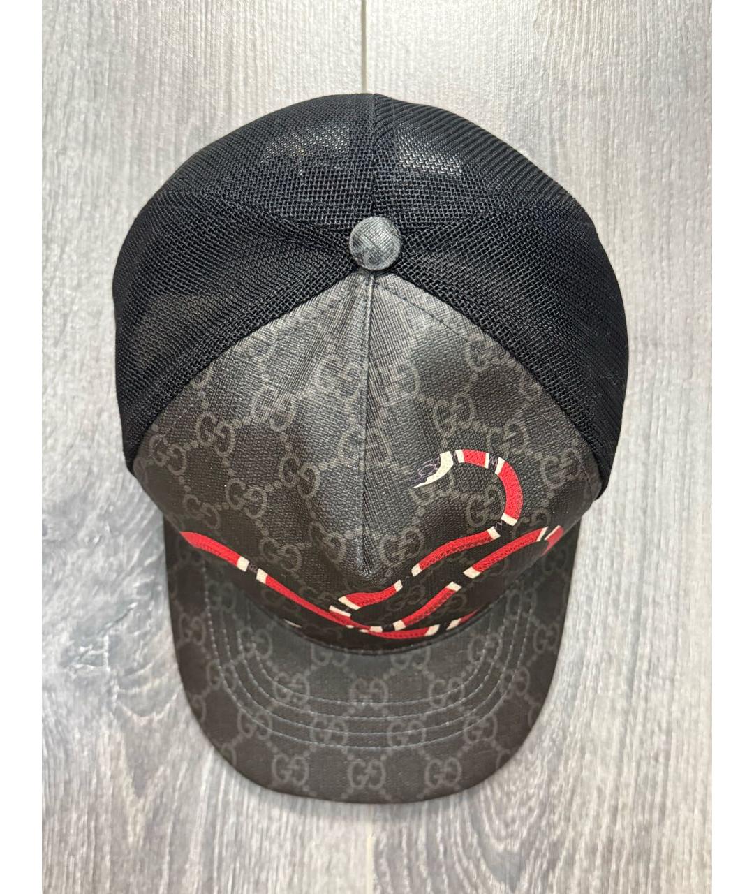 GUCCI Черная кепка/бейсболка, фото 6