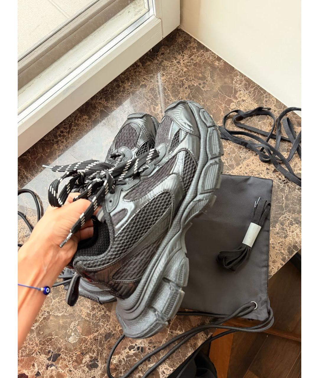 BALENCIAGA Черные кроссовки, фото 6