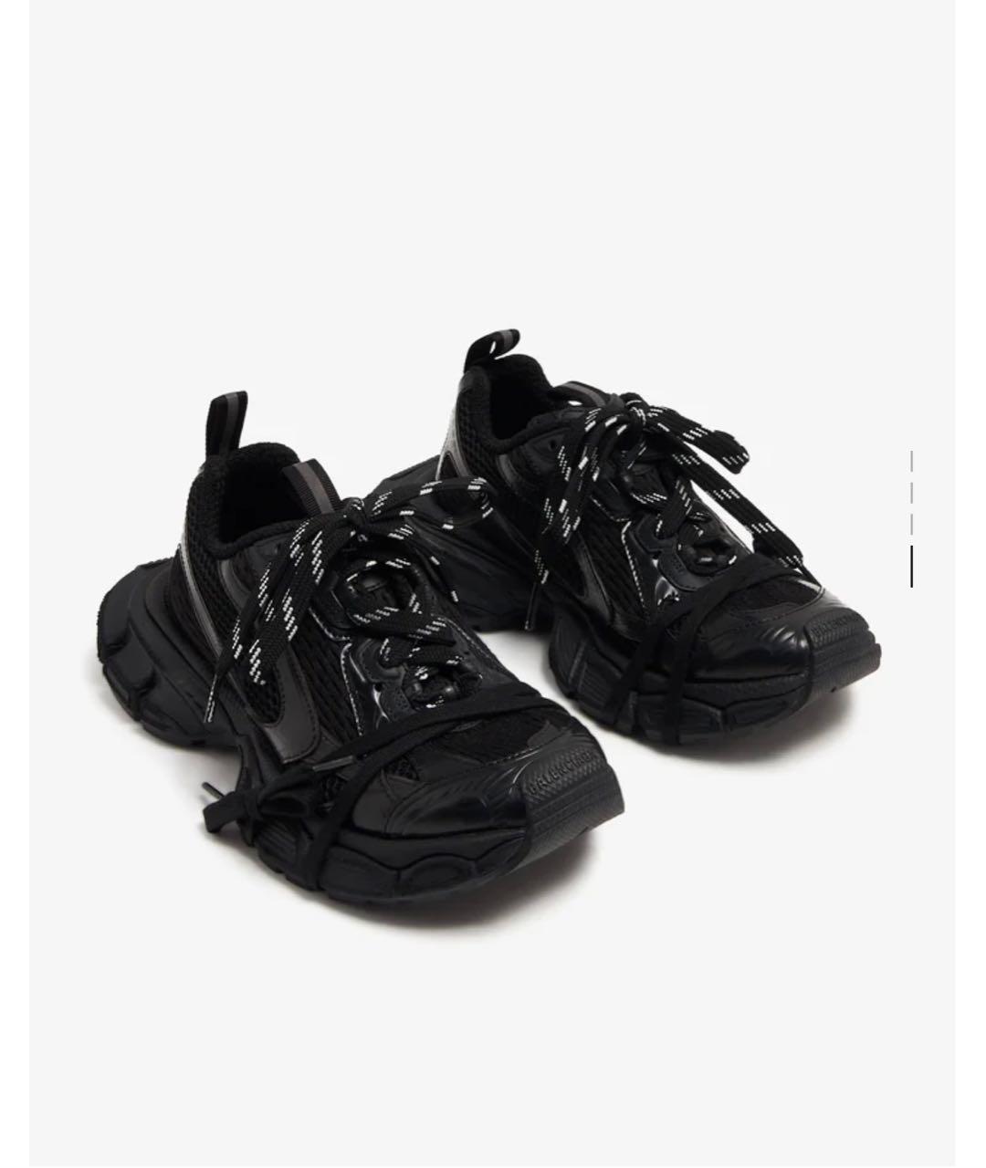 BALENCIAGA Черные кроссовки, фото 3