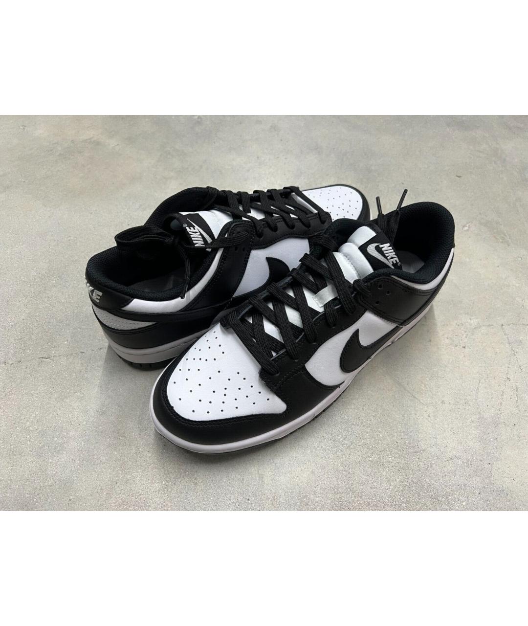 NIKE Черные кожаные кроссовки, фото 3