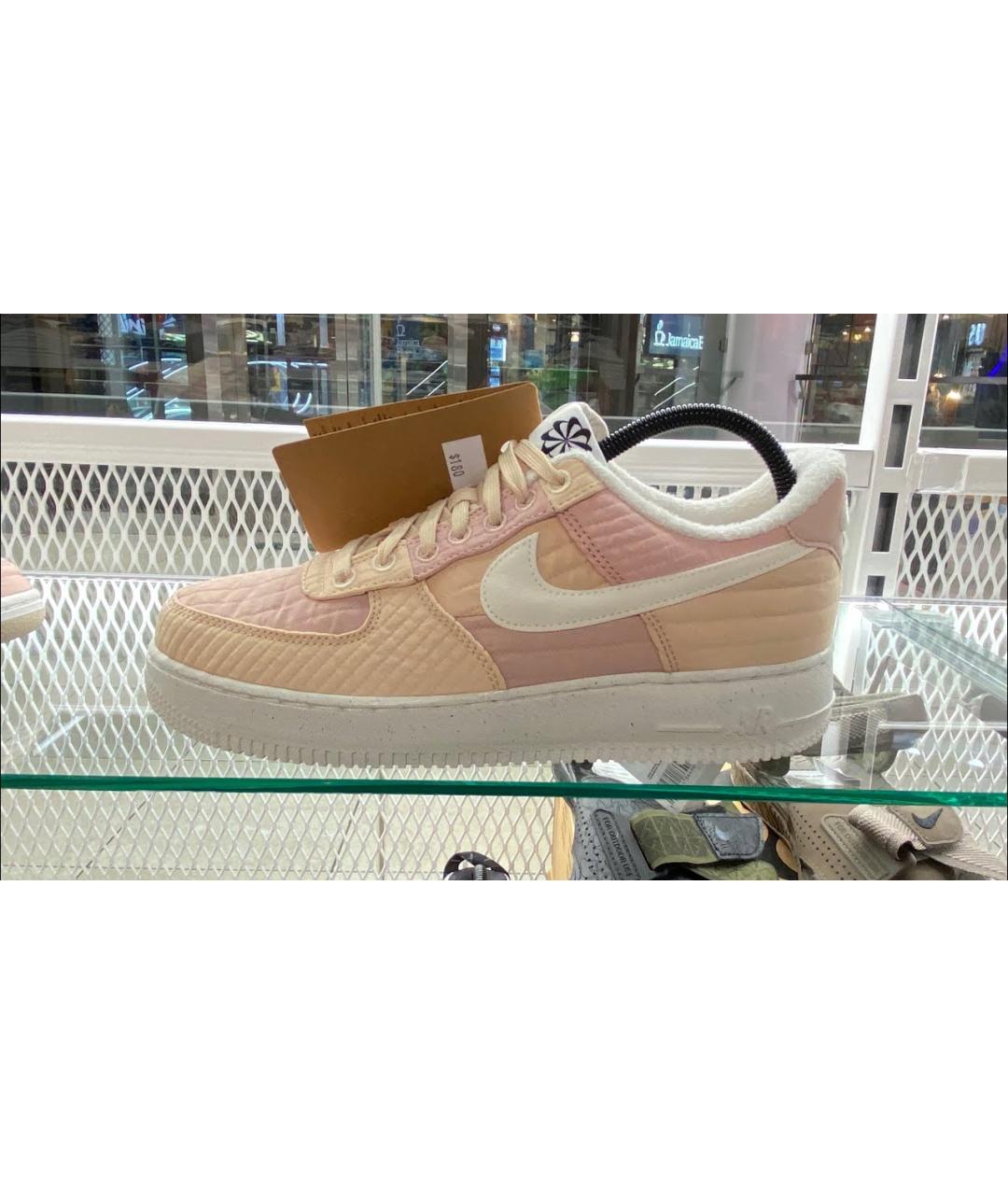 NIKE Розовые текстильные кроссовки, фото 3