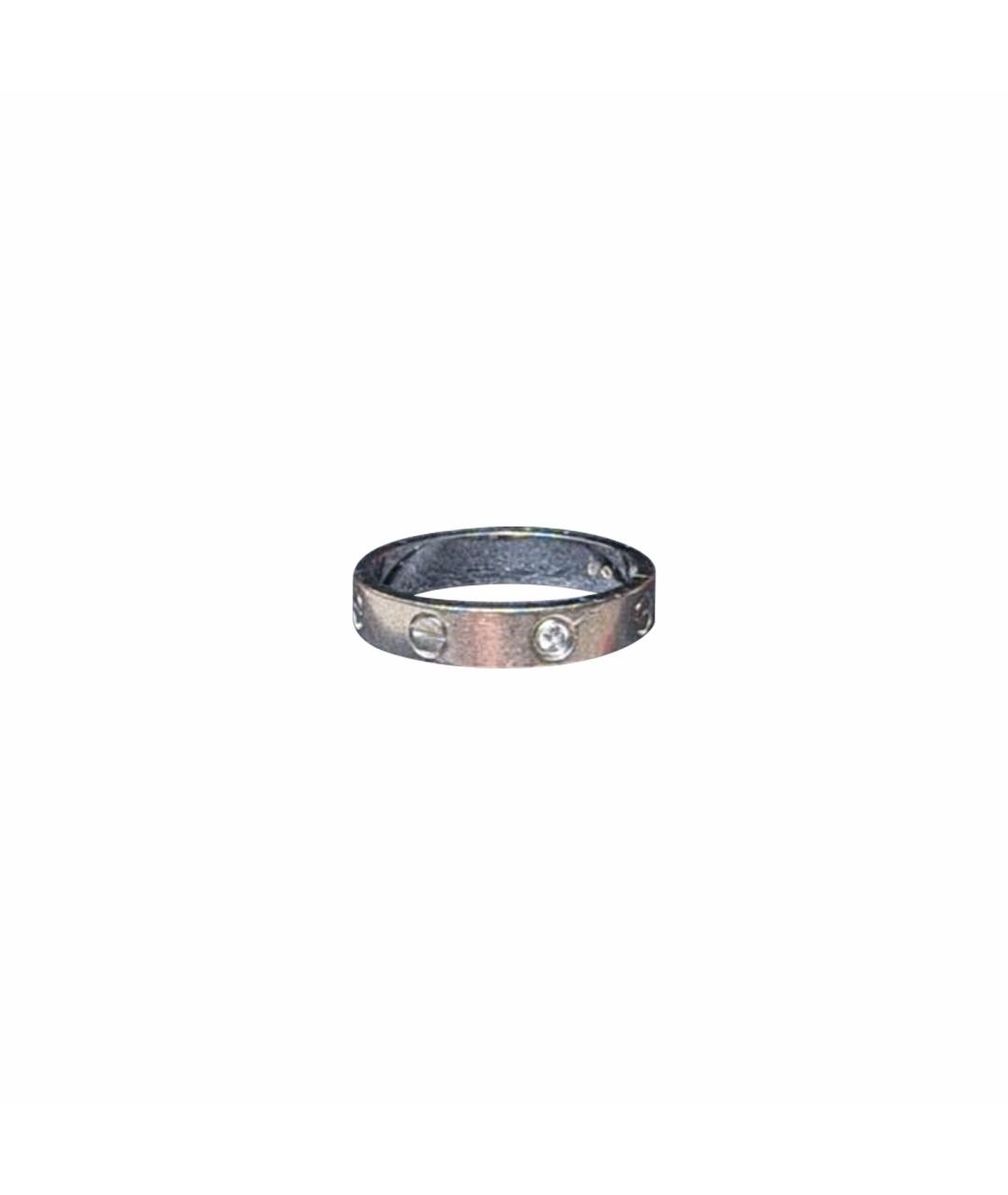 CARTIER Серебряное кольцо из белого золота, фото 1