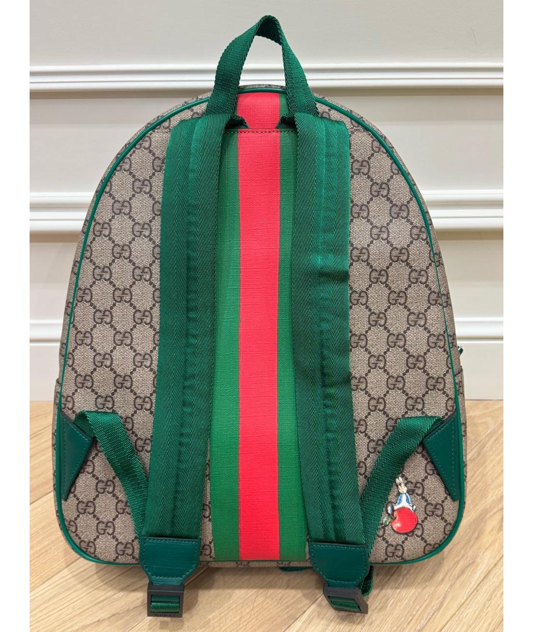 GUCCI Бежевый рюкзак, фото 2