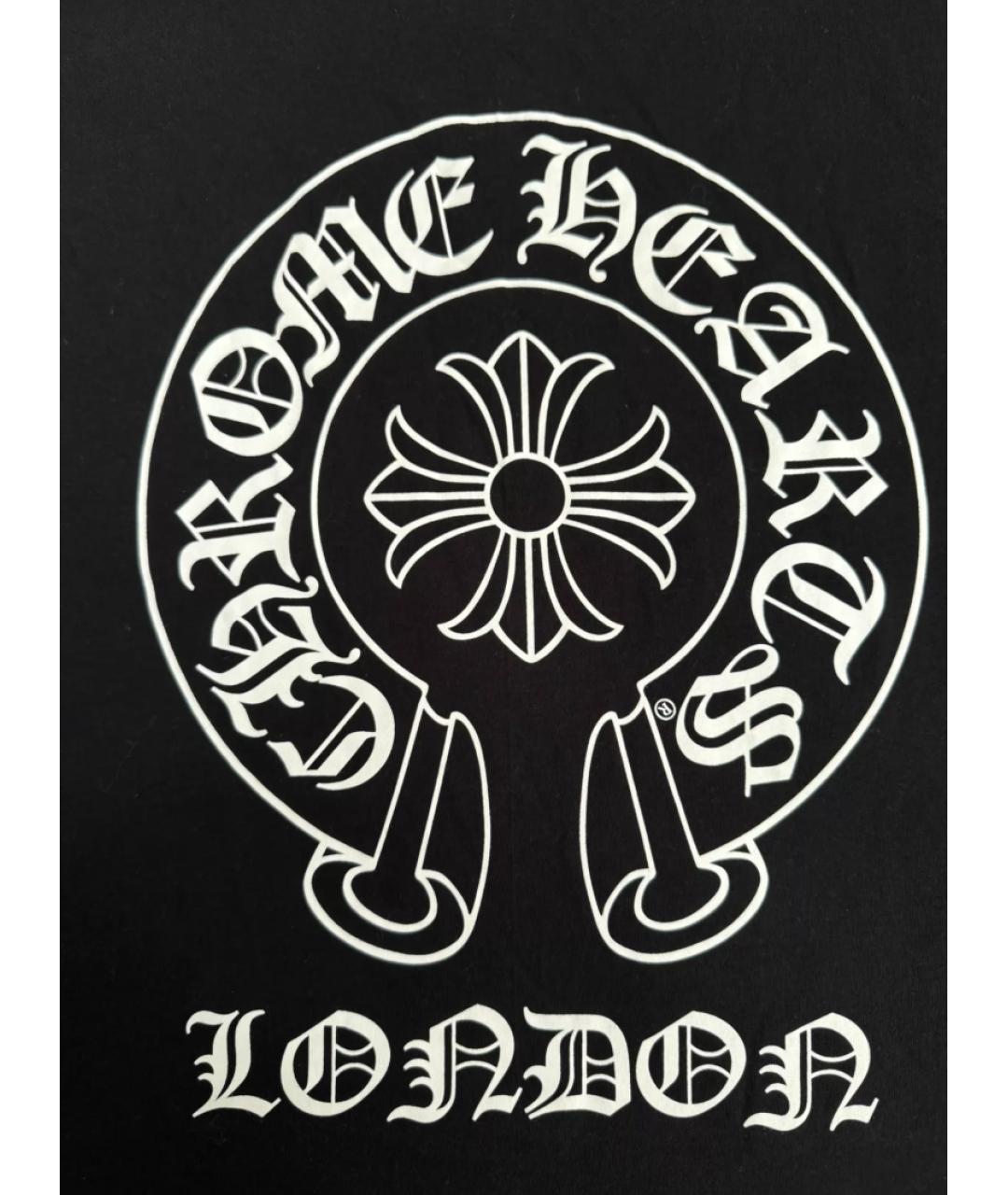 CHROME HEARTS Черная футболка, фото 2