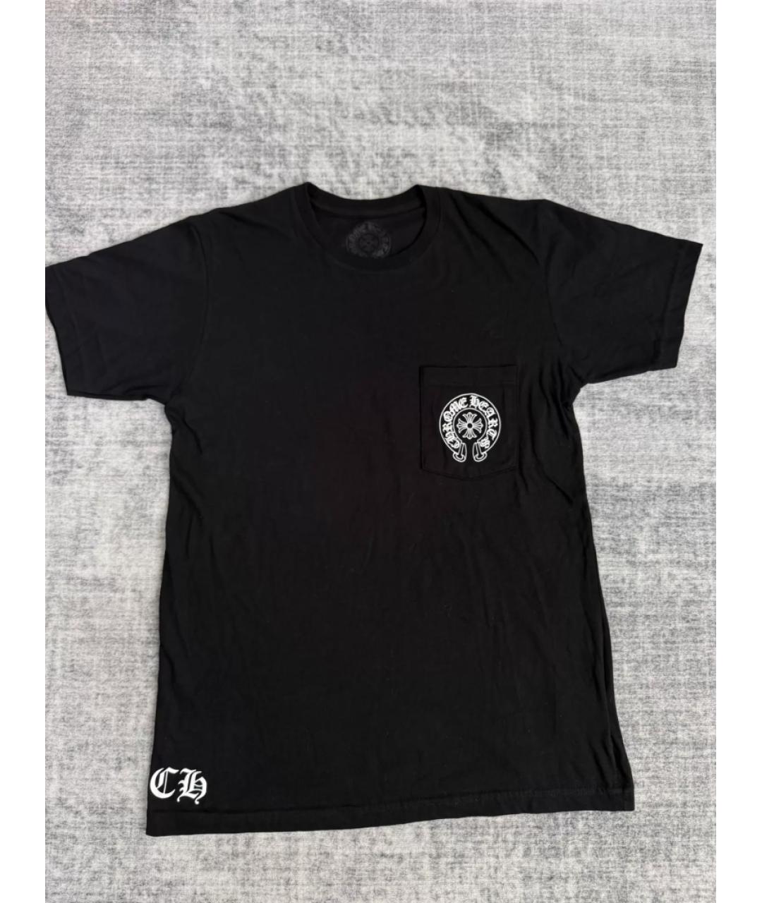 CHROME HEARTS Черная футболка, фото 6