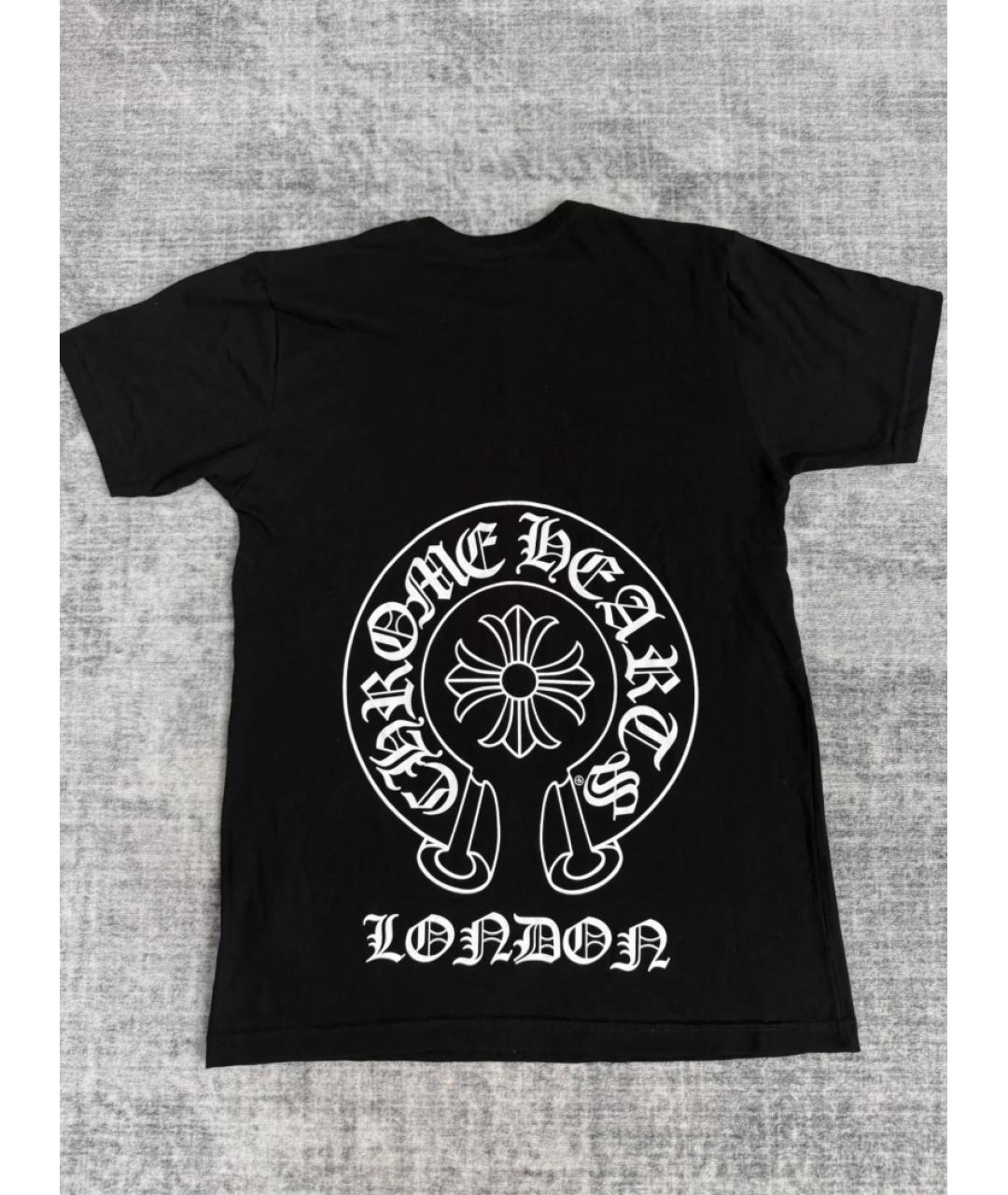 CHROME HEARTS Черная футболка, фото 5