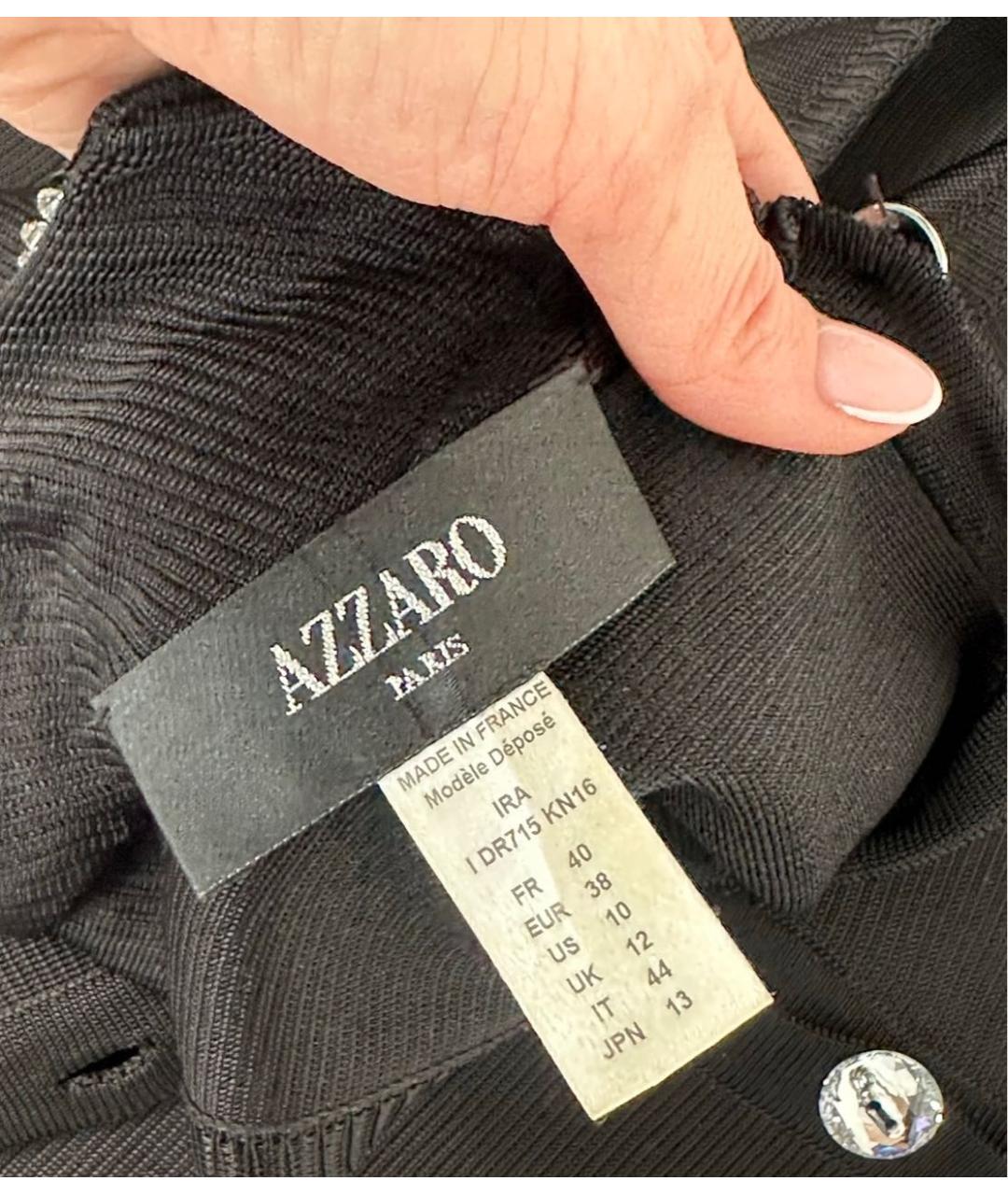 AZZARO Черное платье, фото 4