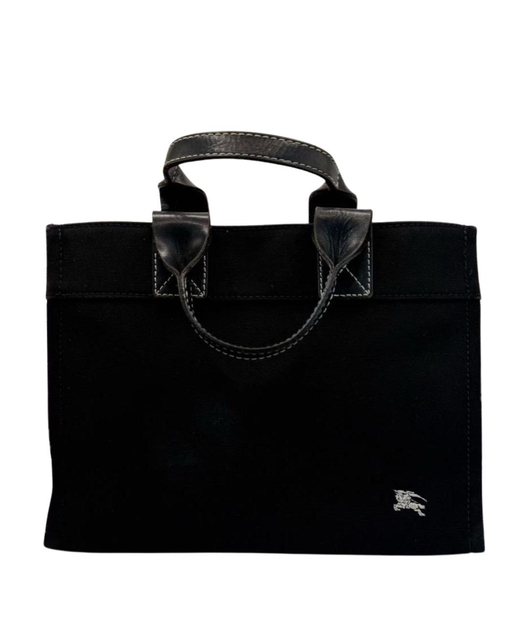 BURBERRY Черная сумка тоут, фото 1