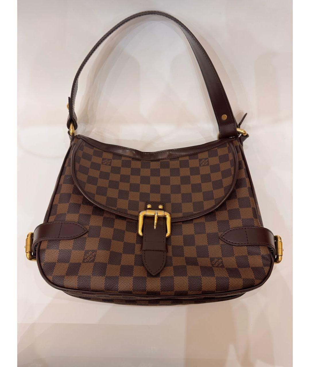 LOUIS VUITTON Коричневая сумка через плечо, фото 2