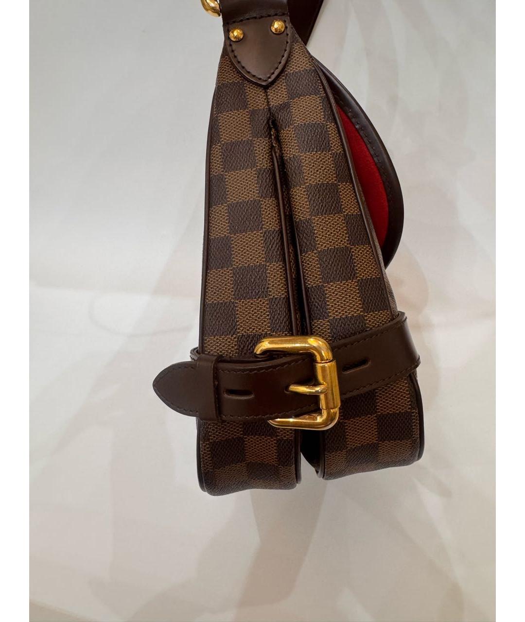 LOUIS VUITTON Коричневая сумка через плечо, фото 4