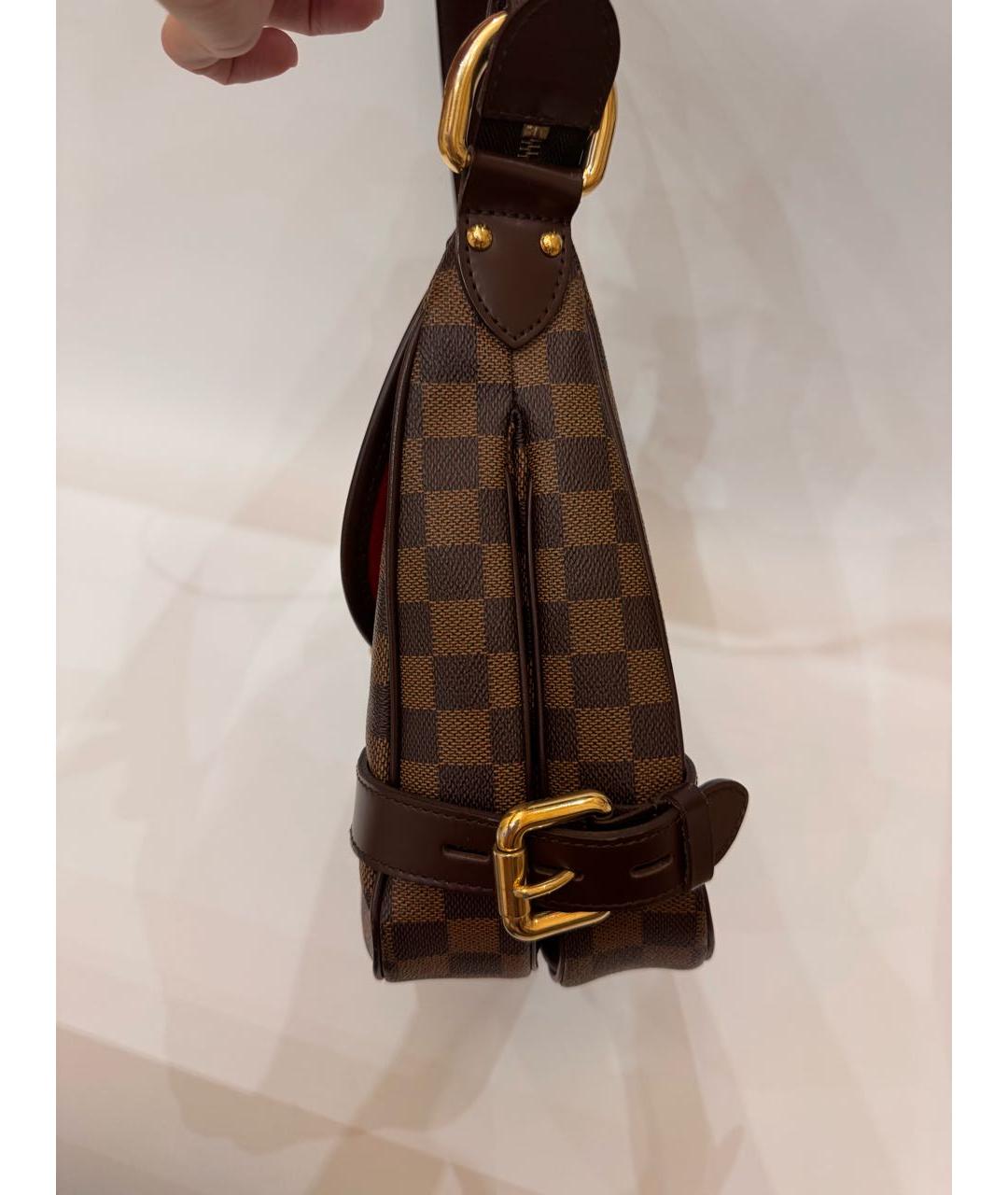 LOUIS VUITTON Коричневая сумка через плечо, фото 5
