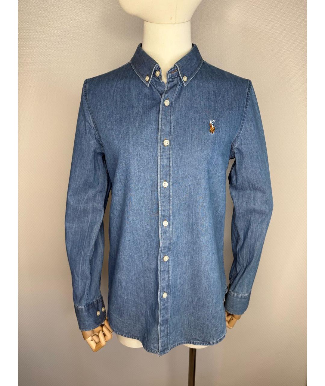 POLO RALPH LAUREN Мульти деним рубашка, фото 9