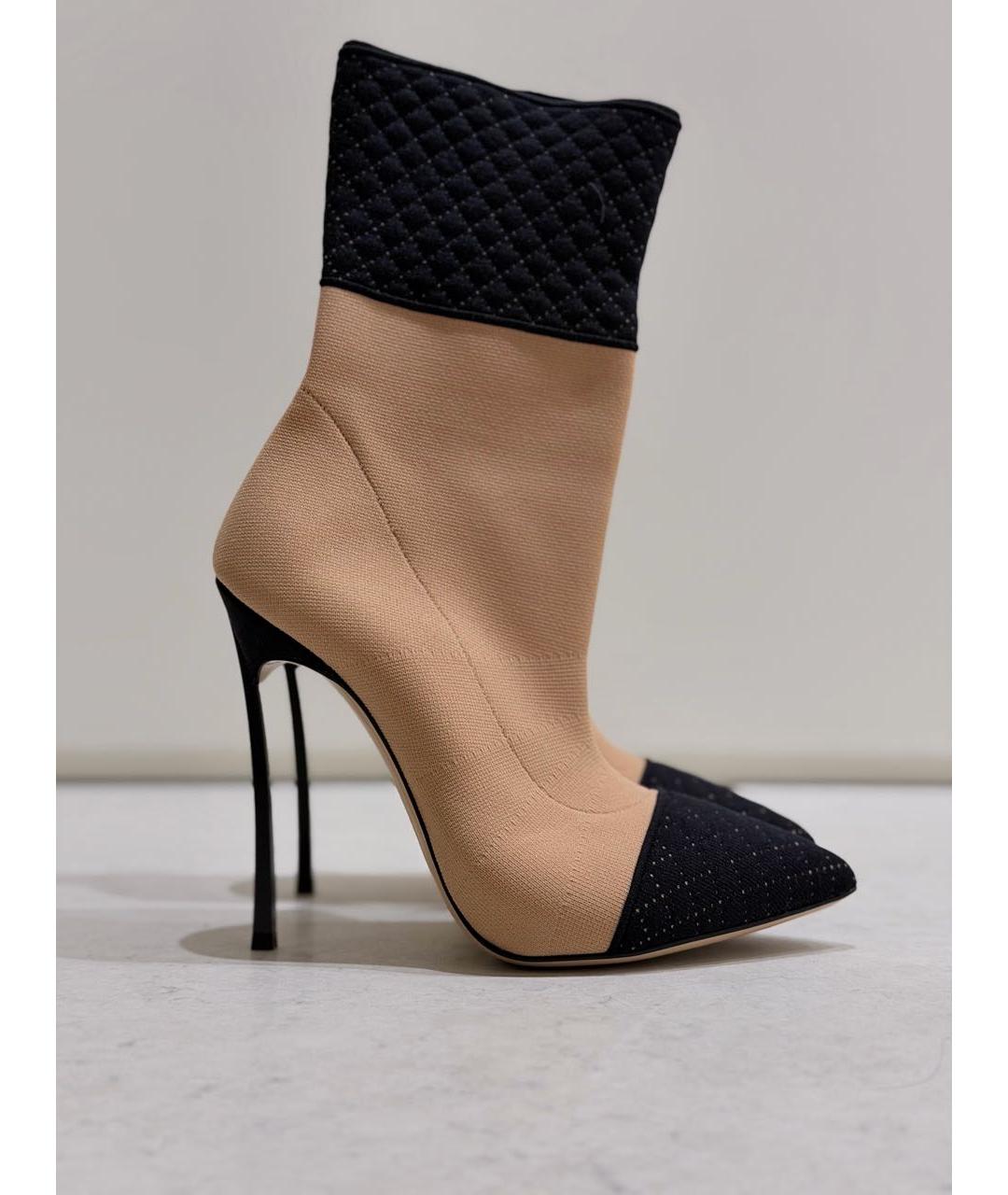 CASADEI Мульти текстильные ботильоны, фото 4