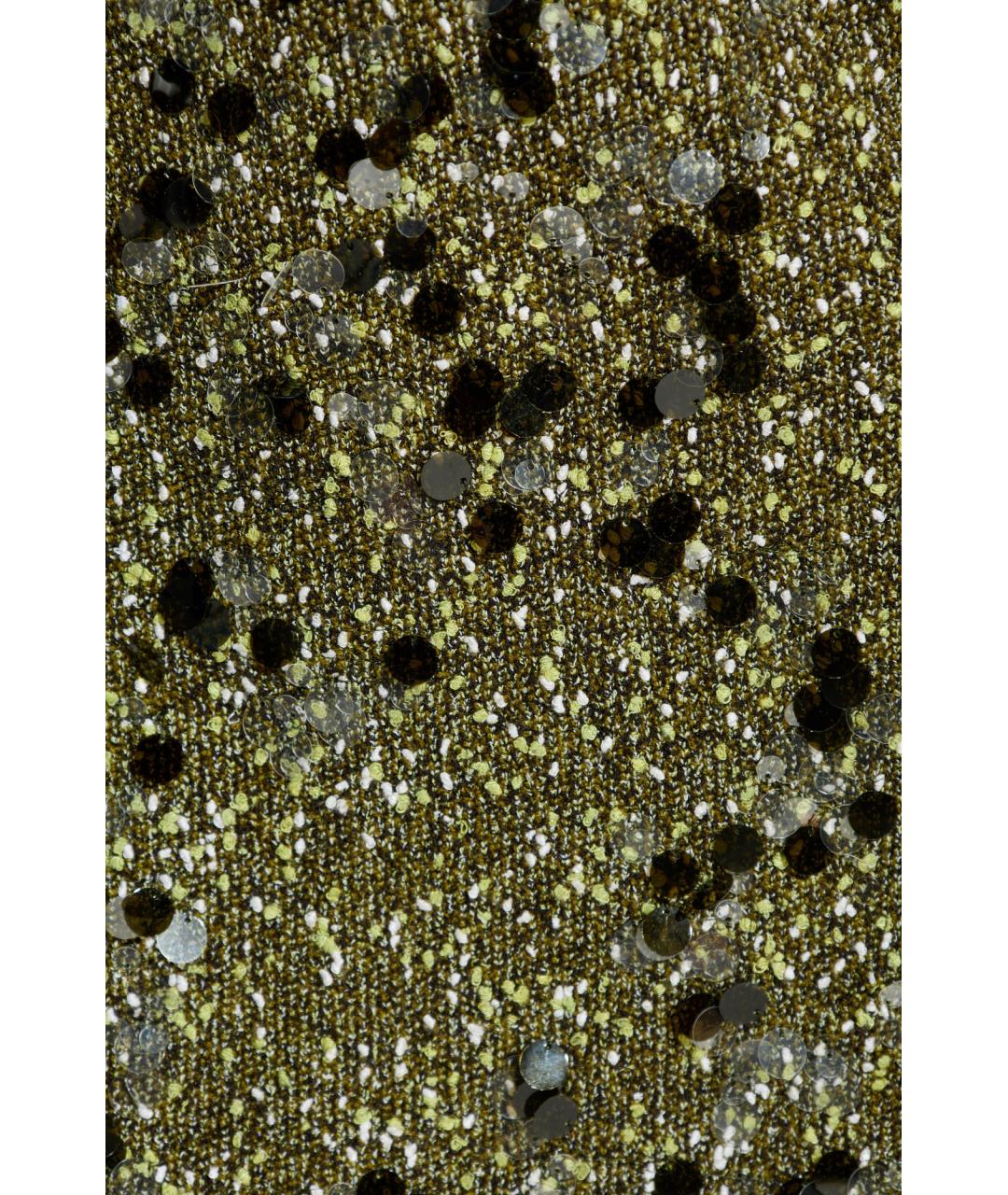 GUCCI Хаки вискозная юбка миди, фото 6