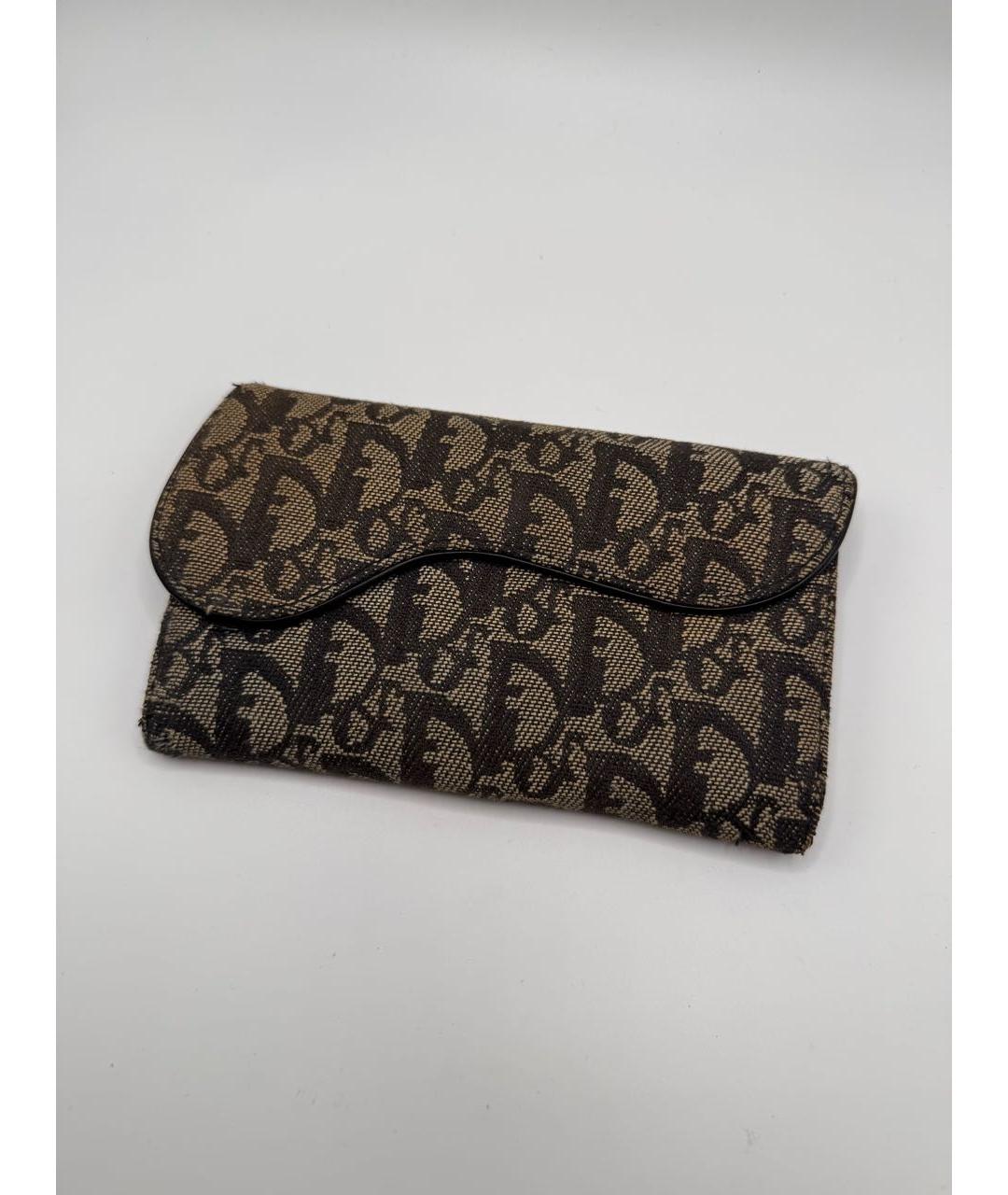 CHRISTIAN DIOR Бежевый кошелек, фото 9