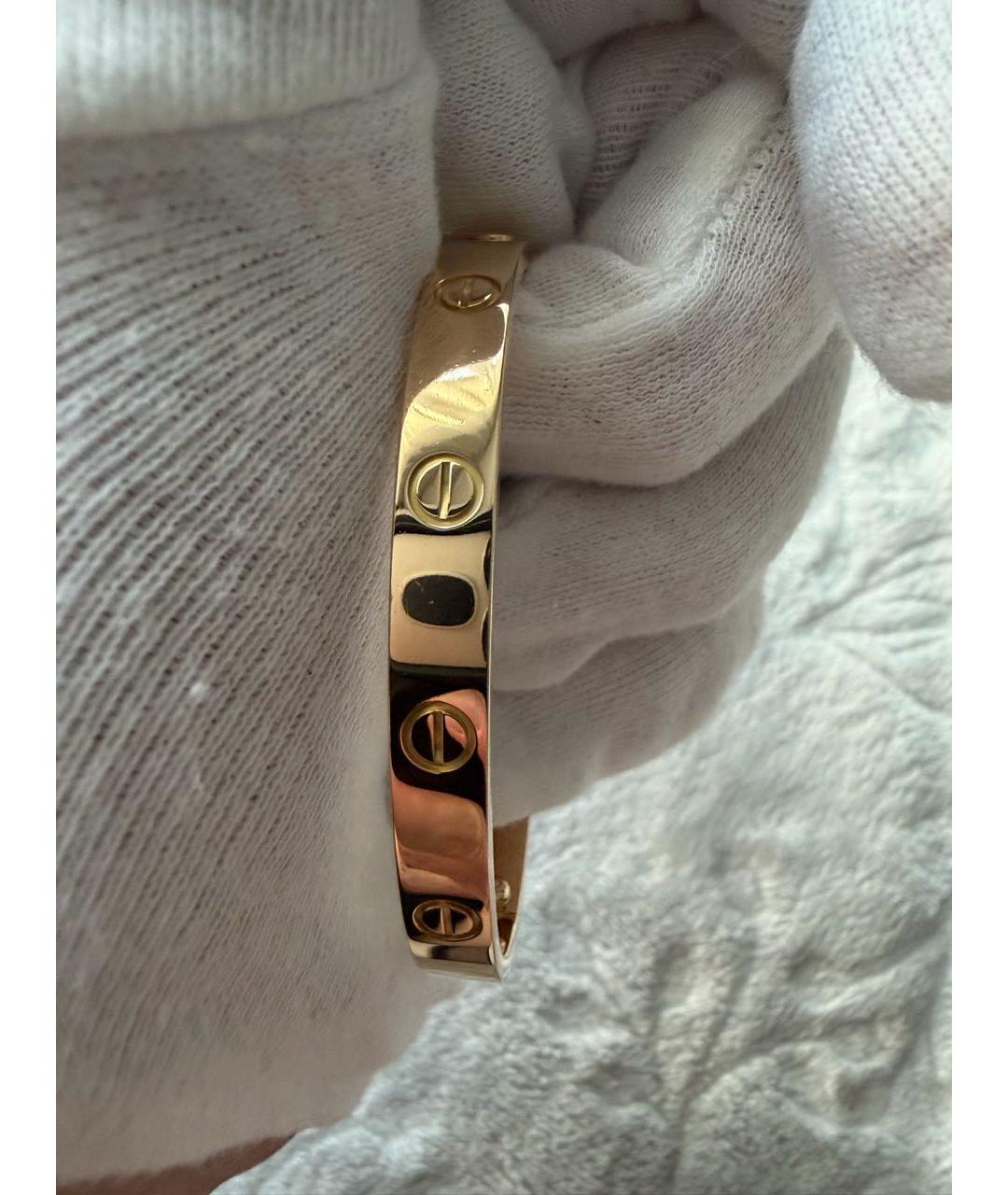 CARTIER Золотой браслет из желтого золота, фото 3