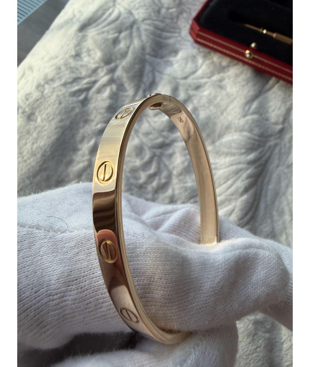 CARTIER Золотой браслет из желтого золота, фото 2