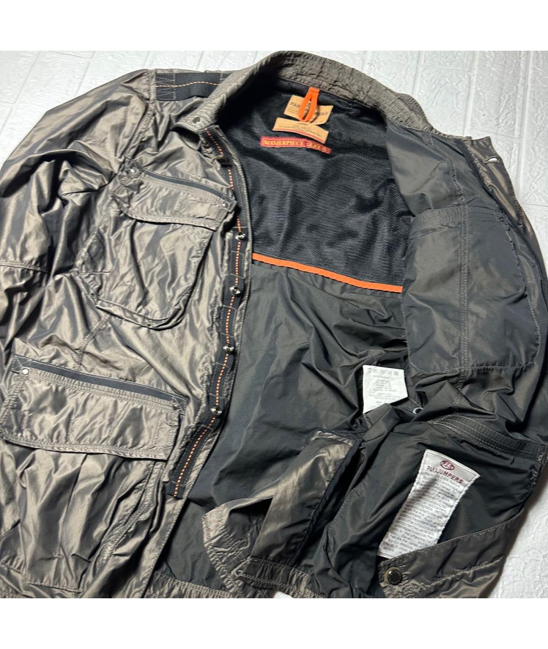 PARAJUMPERS Коричневая полиэстеровая куртка, фото 8