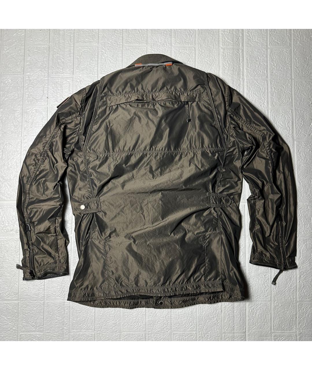 PARAJUMPERS Коричневая полиэстеровая куртка, фото 2