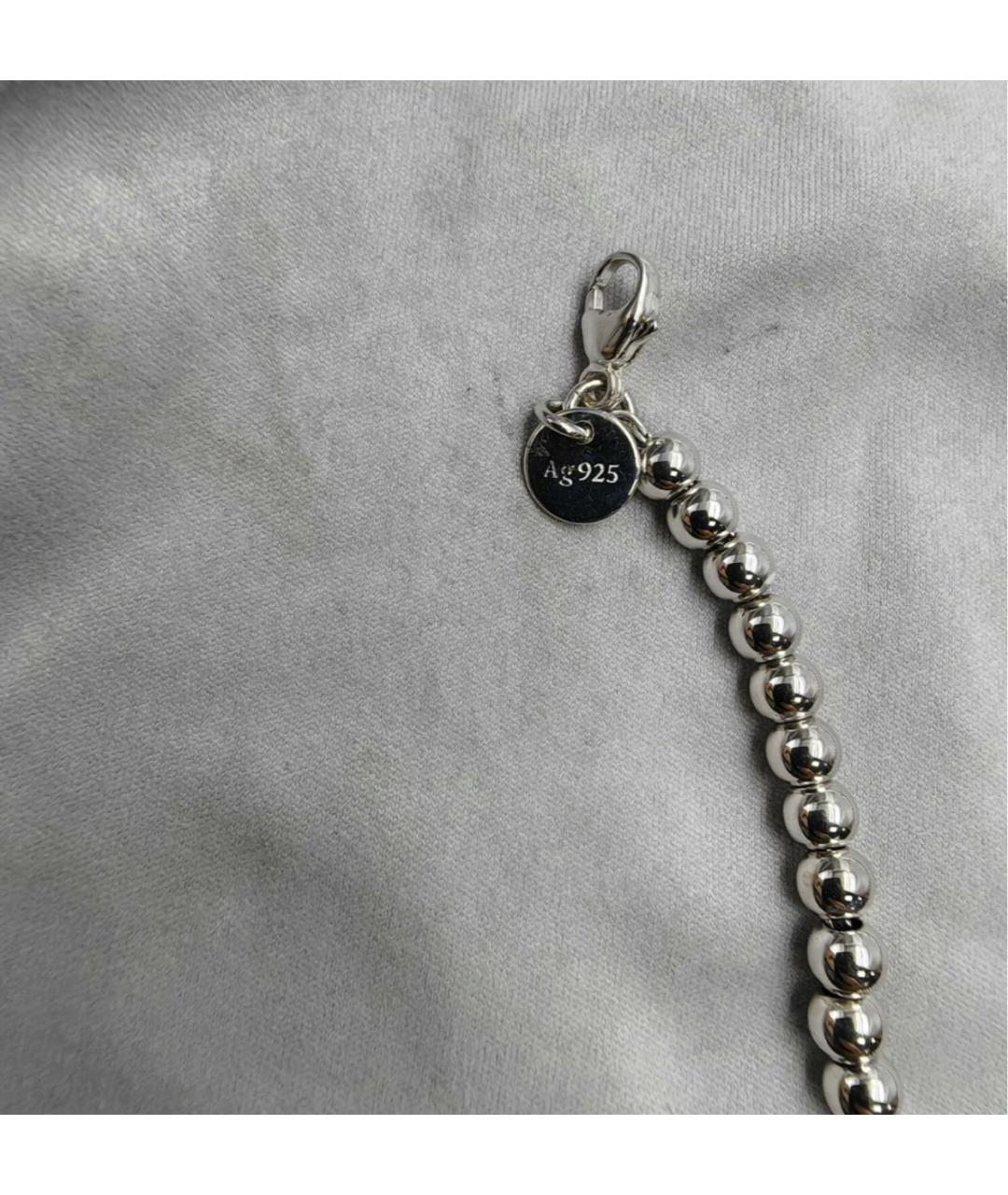 TIFFANY&CO Бирюзовый серебряный браслет, фото 6