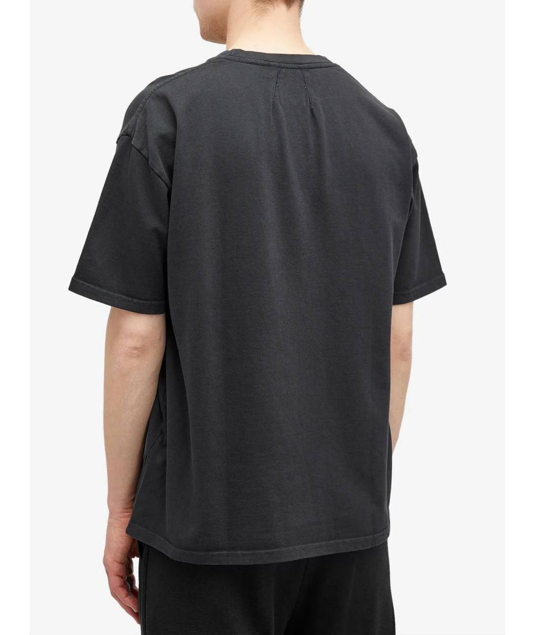 RHUDE Черная футболка, фото 4