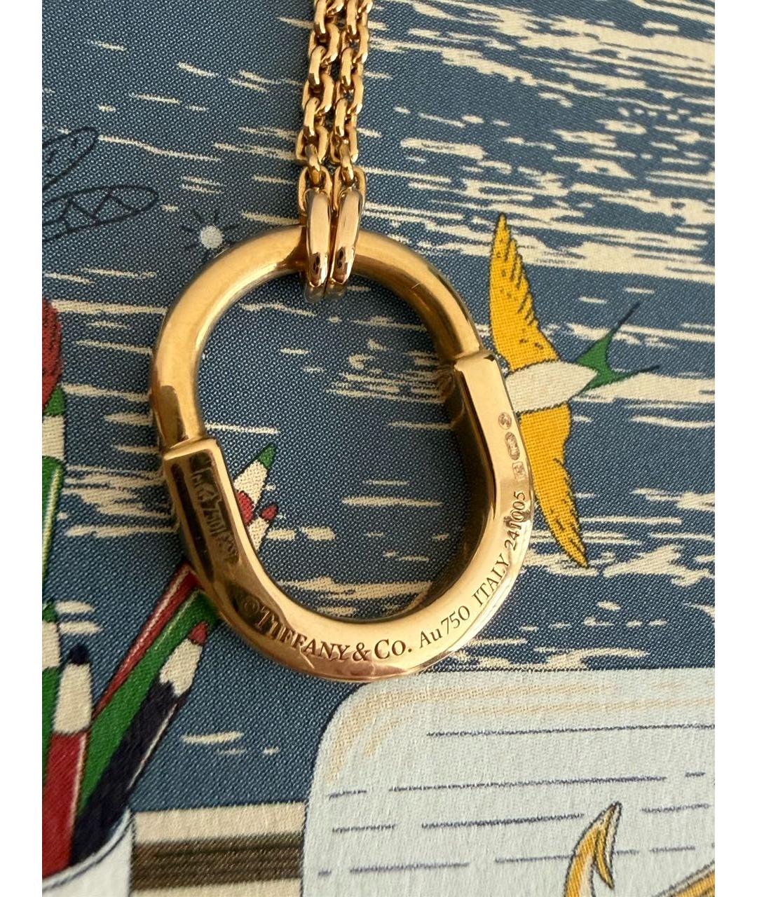 TIFFANY&CO Золотое колье из розового золота, фото 4